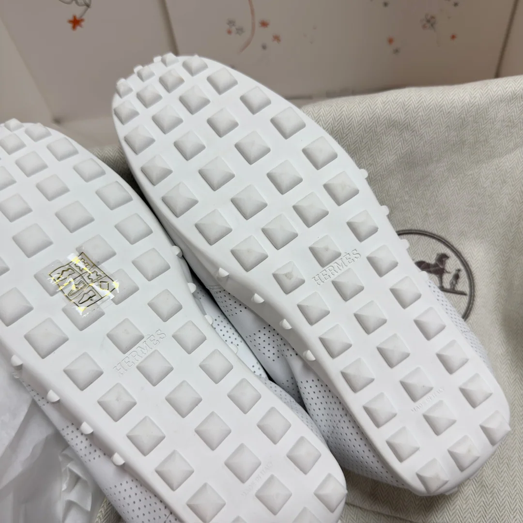 에르메스 코르테츠 천연가죽 트레이닝 신발 상세 이미지 7