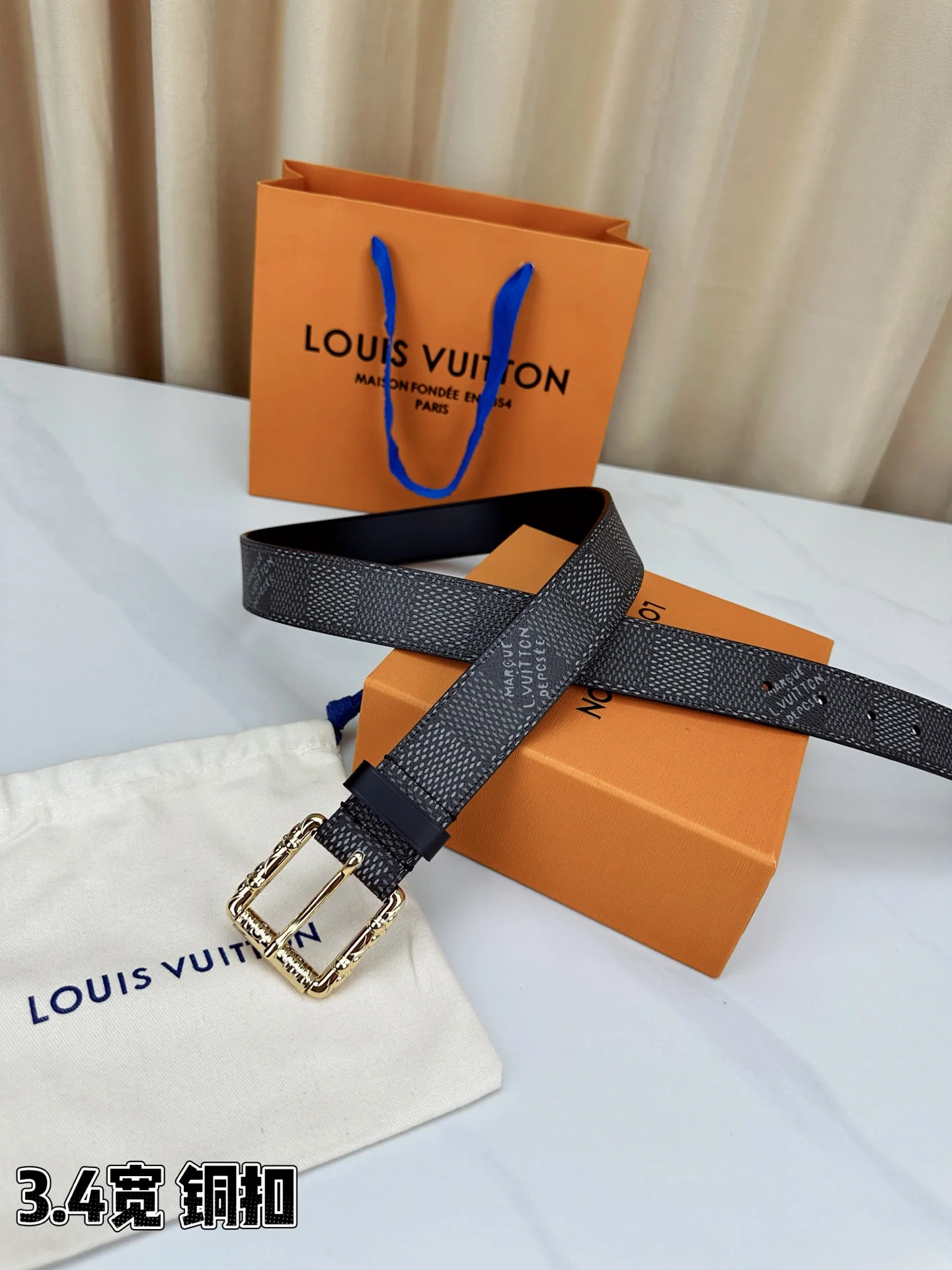 루이비통 벨트 57538 Louis Vuitton Belt 상세 이미지 4