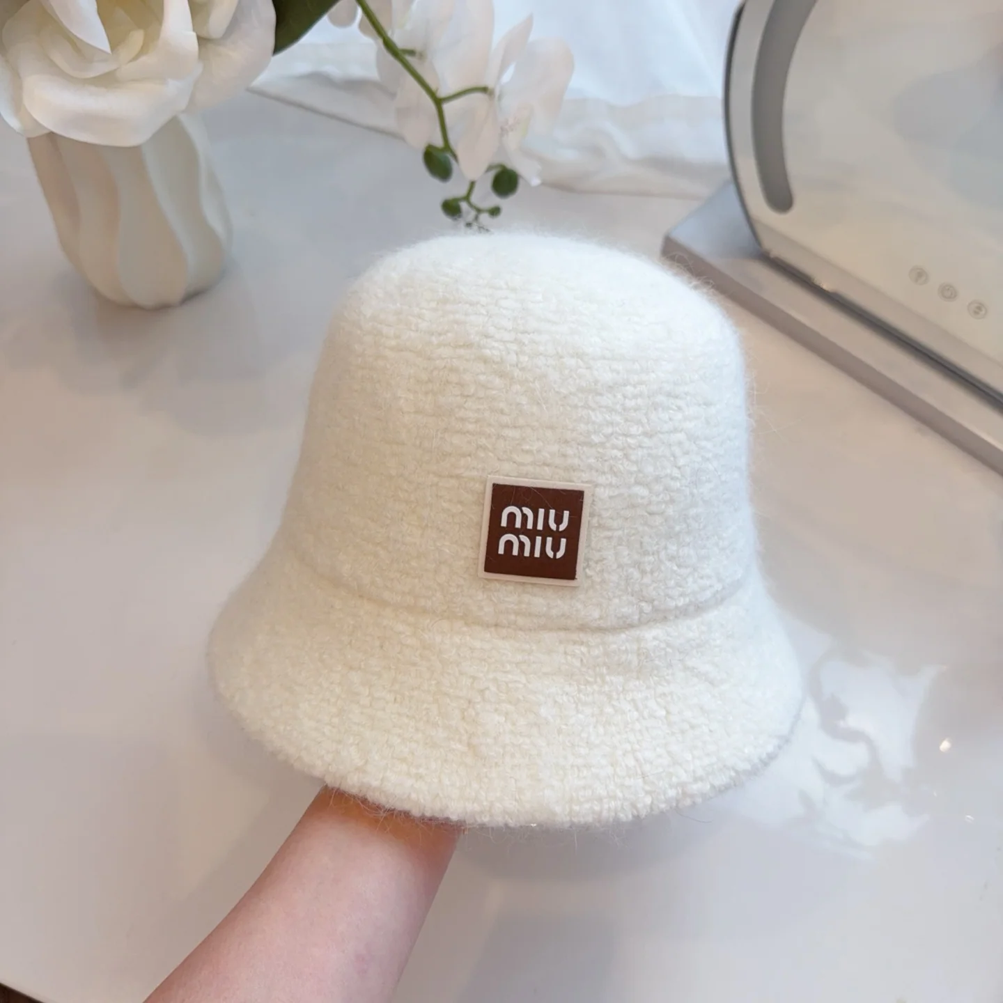 미우미우 모자 81329 Miu Miu Cap 상세 이미지 3