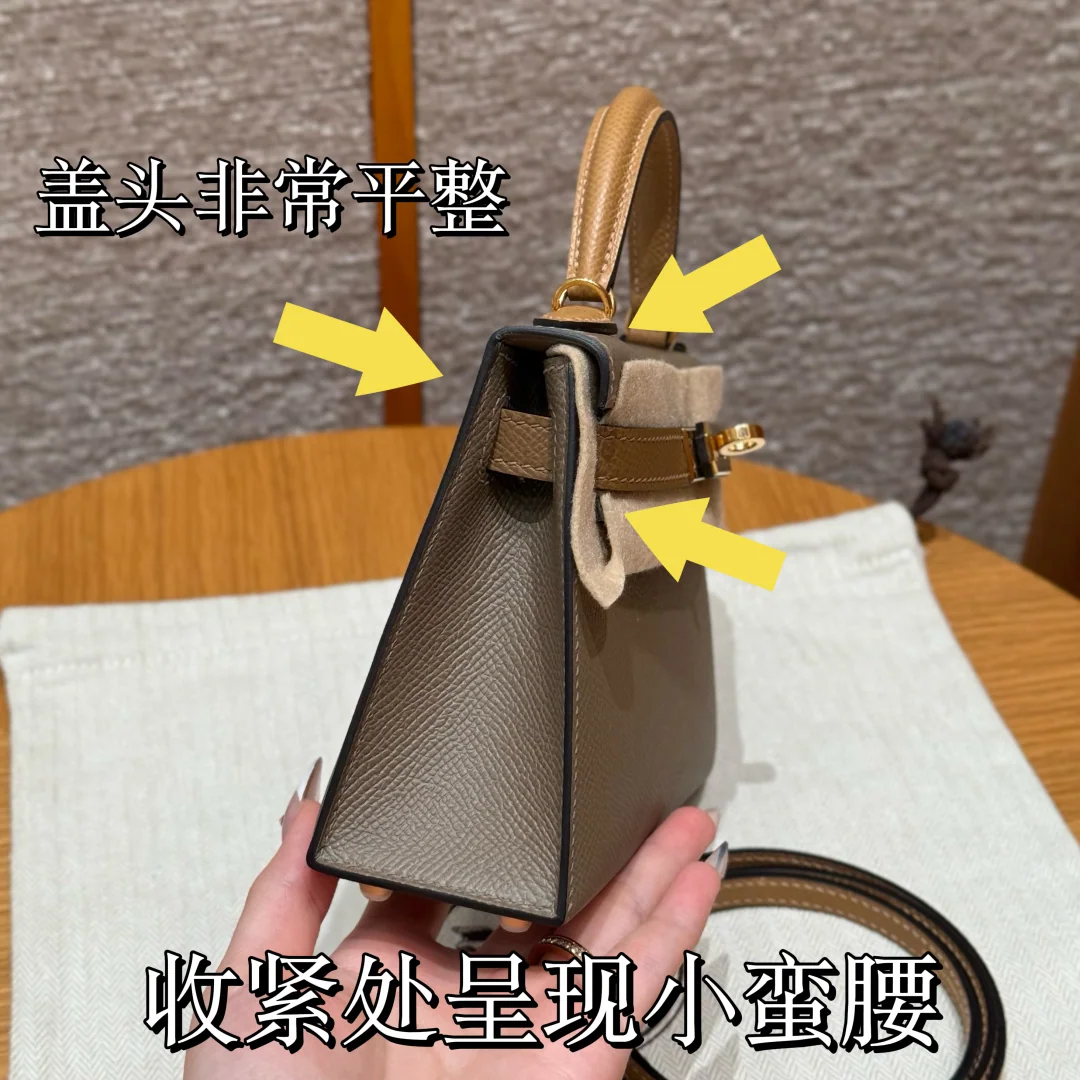 에르메스 켈리 미니 2 가죽 가방 상세 이미지 3