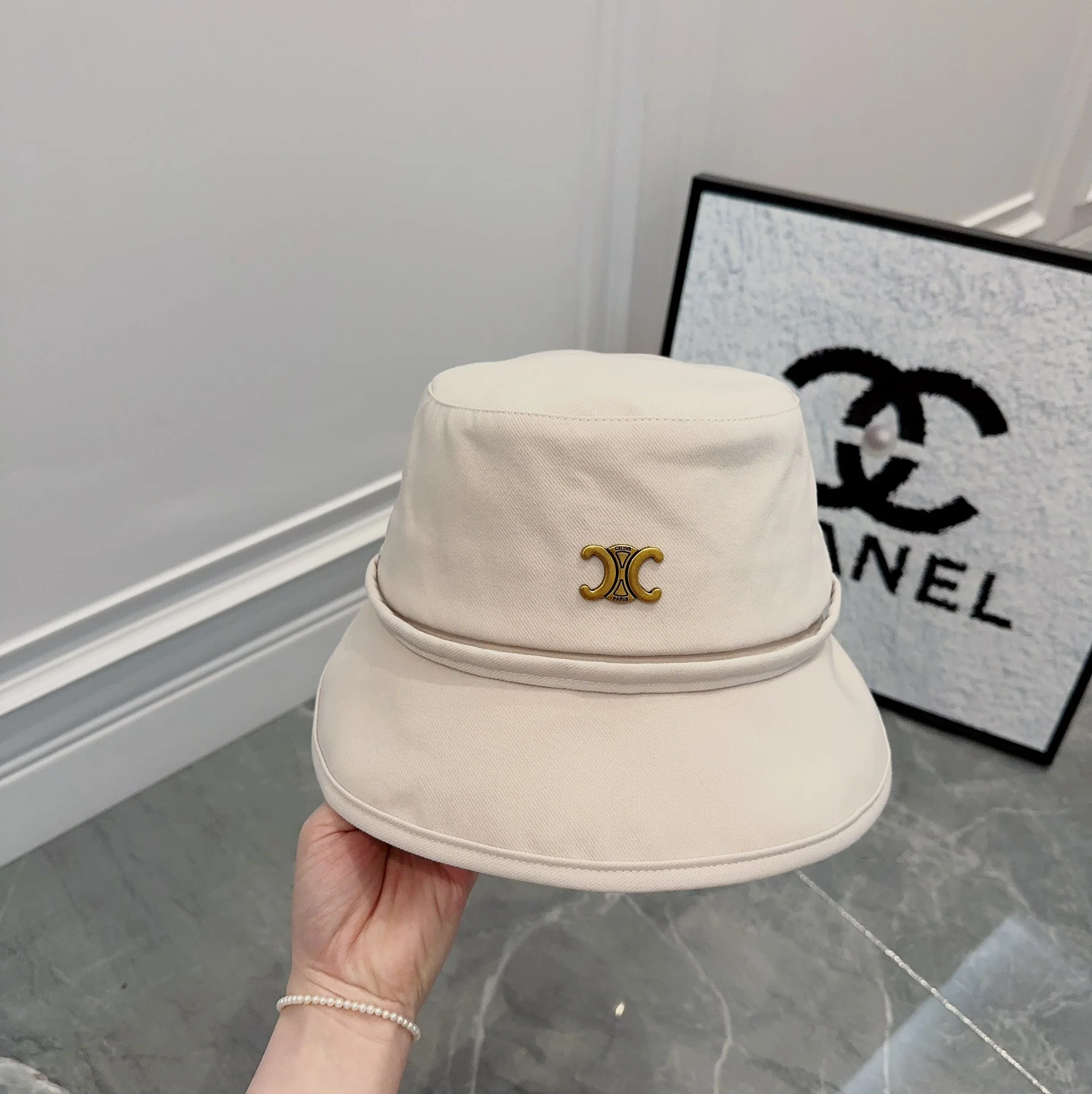 셀린느 트윌 버킷 햇 모자 상세 이미지 2