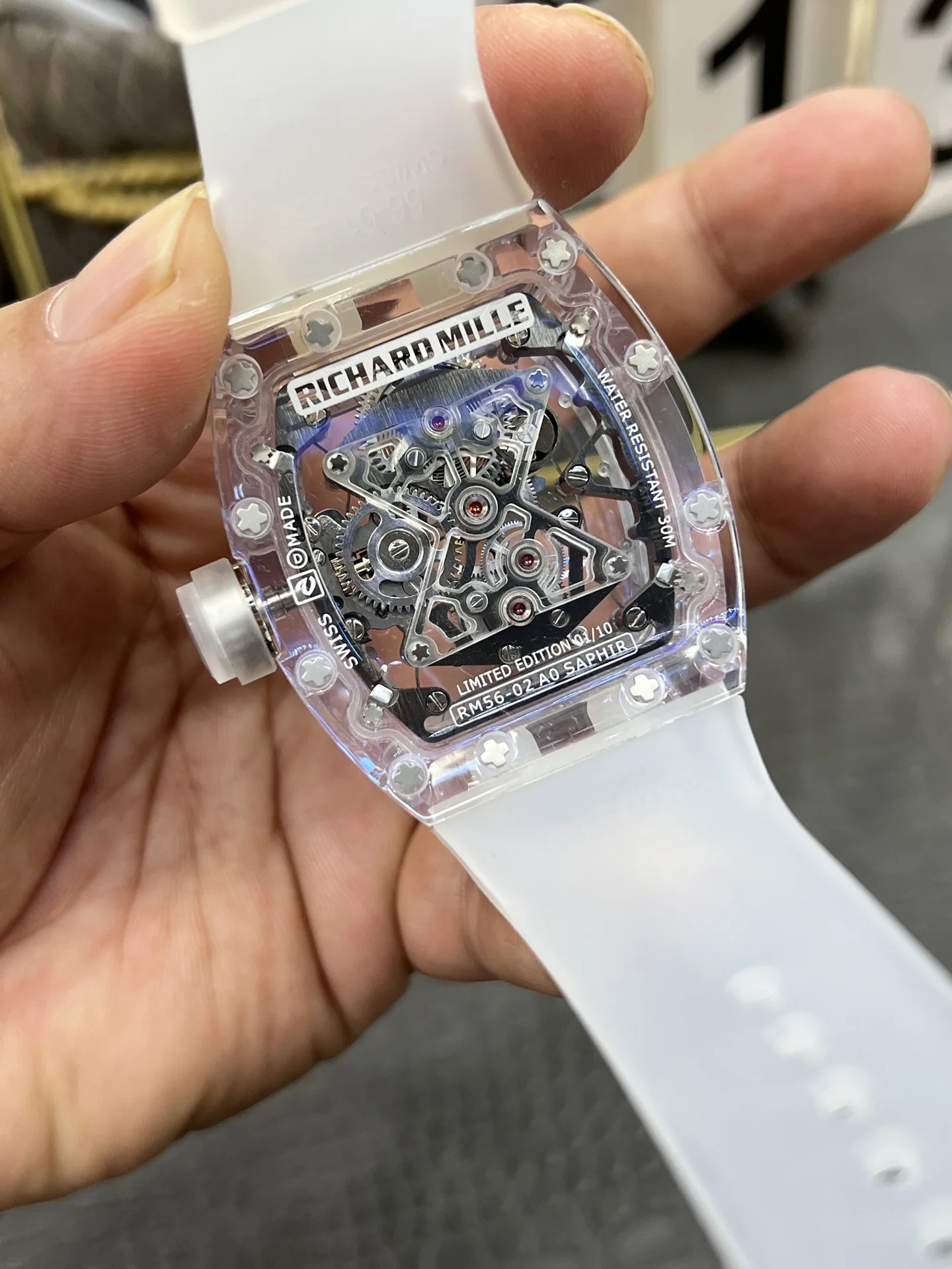 리차드밀 RM 56-02 리미티드 에디션 투르비용 남성 시계 레플리카 44849 Richard Mille 상세 이미지 7