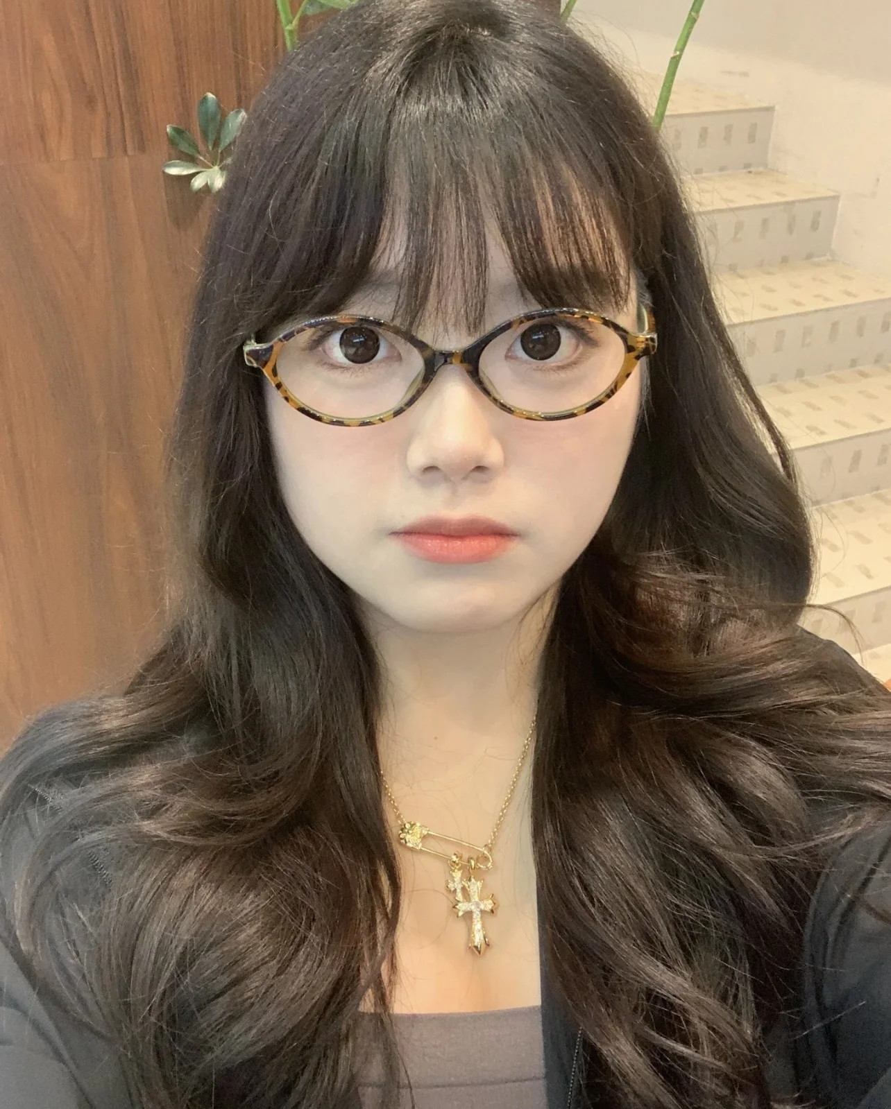 크롬하츠 금도금 십자가 펜던트 목걸이 상세 이미지 5