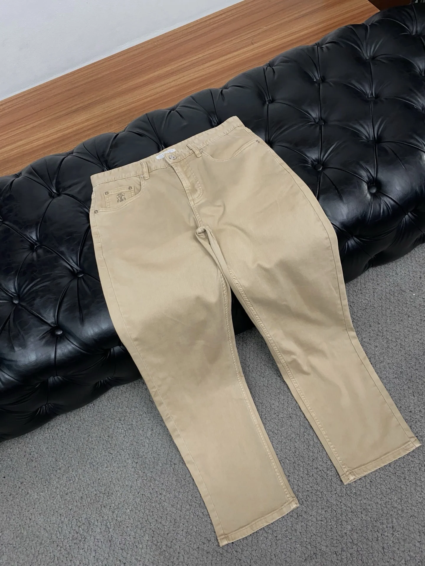 브루넬로쿠치넬리 데님 스트레치 남성 바지 상세 이미지 6
