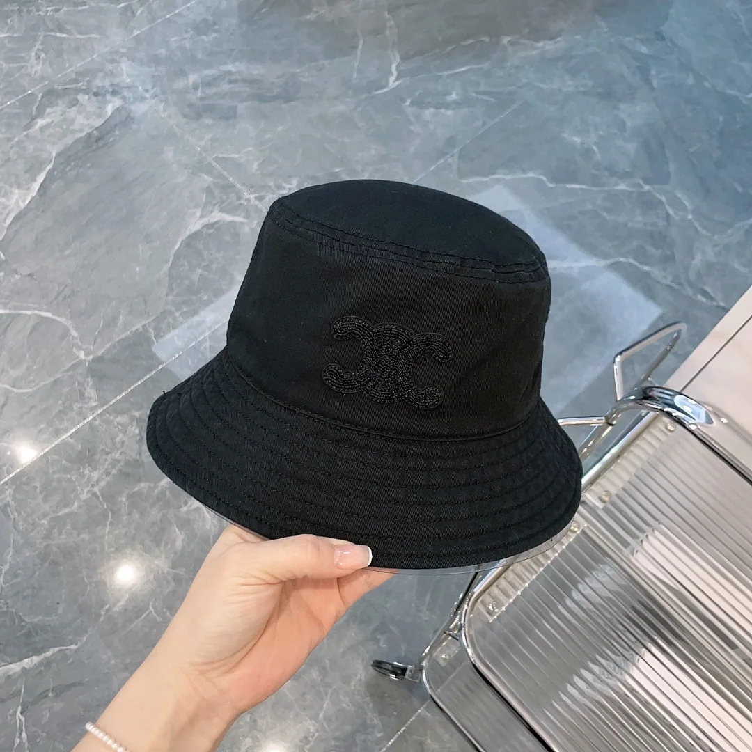 셀린느 워시드 코튼 버킷햇 상세 이미지 4