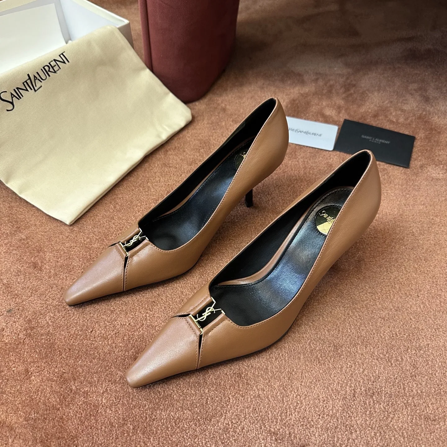 생로랑 YSL 뮬 플랫힐 상세 이미지 2