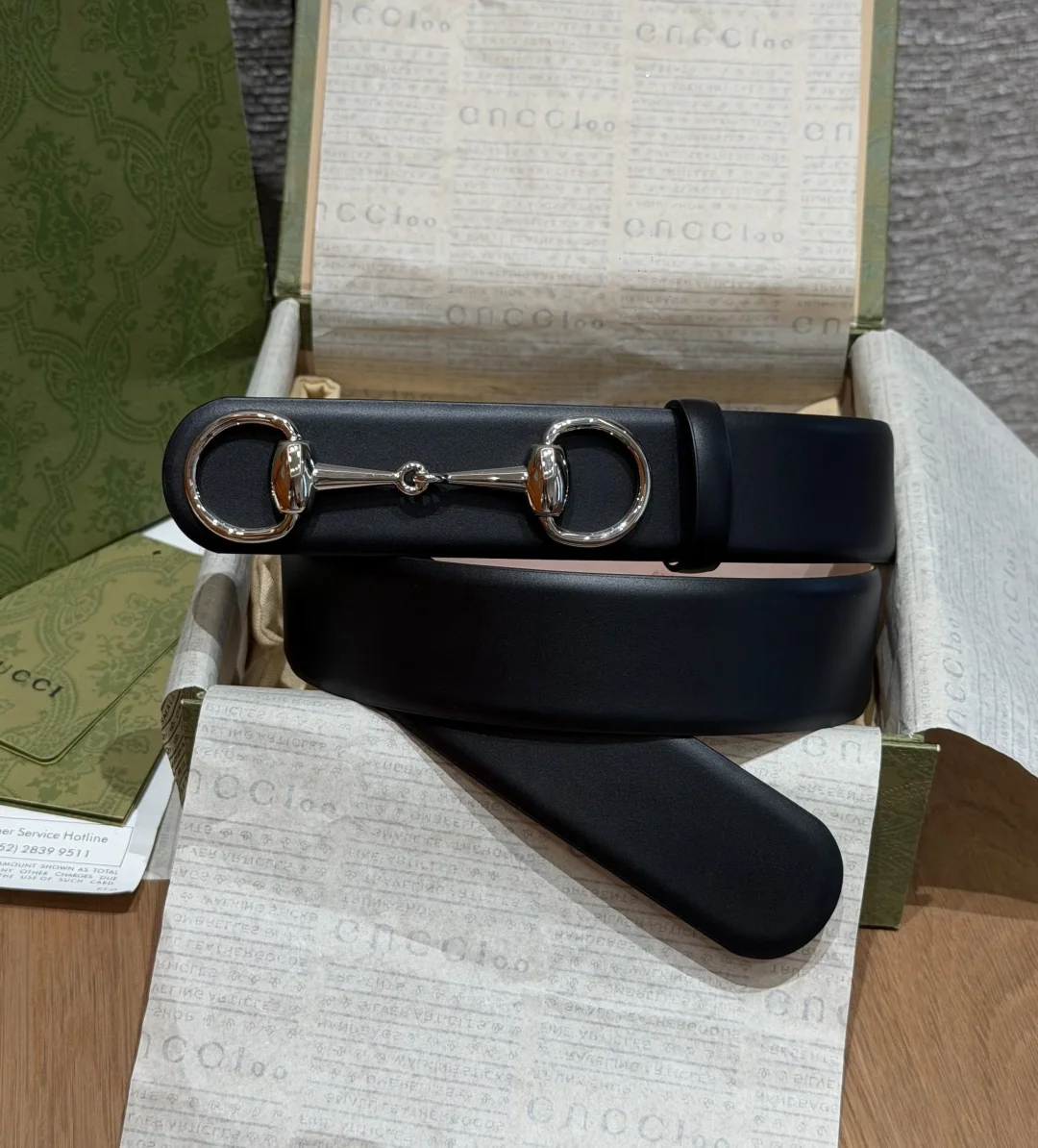 구찌 굿이어 호스빗 40mm 벨트 176821