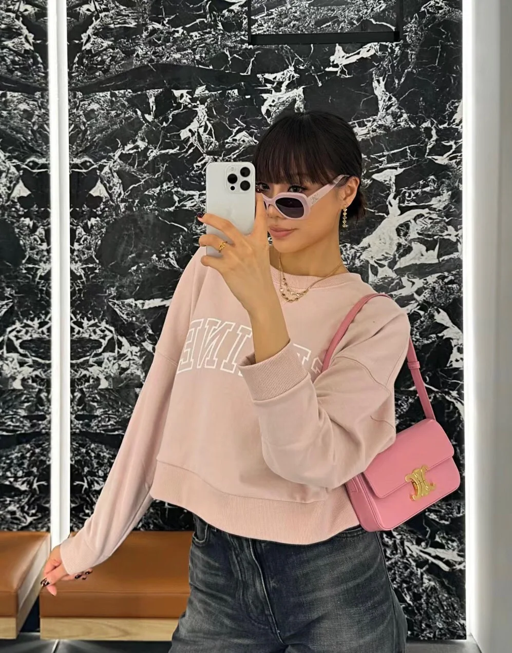 셀린느 하트 디자인 귀걸이 상세 이미지 4