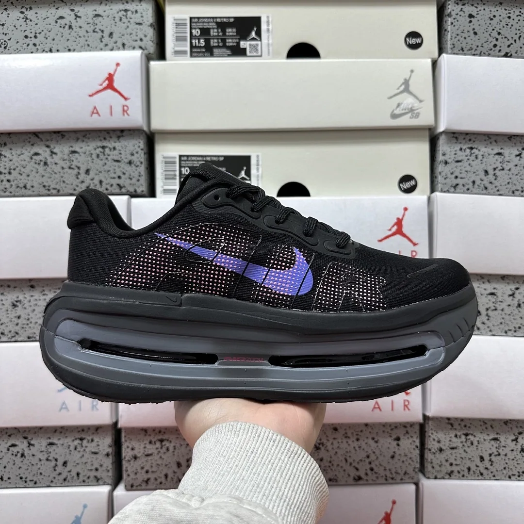 나이키 [5A] 보메로 프리미엄 블랙 퍼플 HQ2050-002 201635 Nike Vomero Premium 상세 이미지 7
