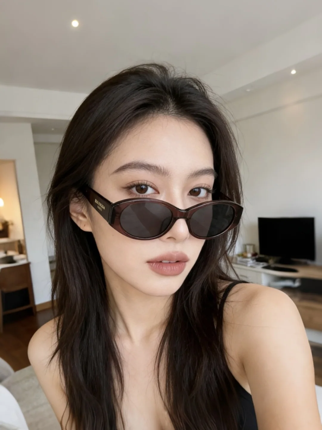 발렌시아가 선글라스 BB0369 55 사이즈 상세 이미지 3