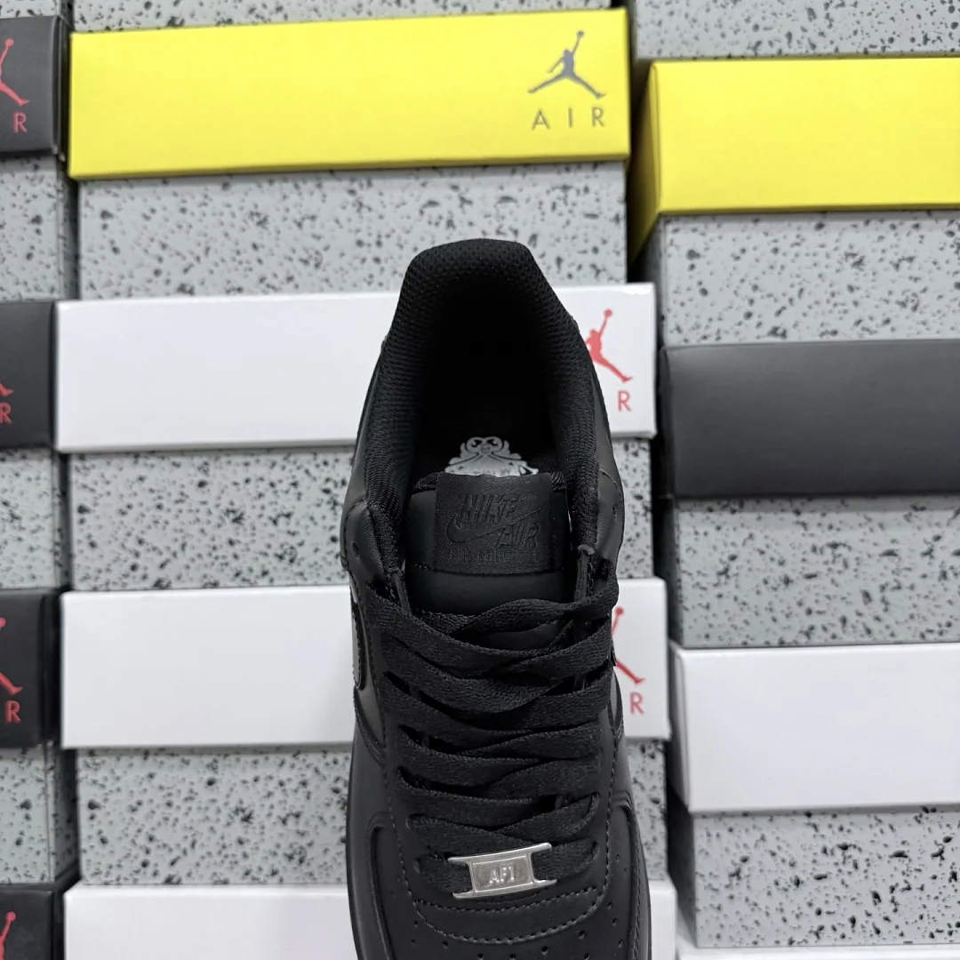 나이키 [WZ] 에어 포스 1 로우 315122-001 201503 Nike Air Force 1 Low '07 Black 상세 이미지 7