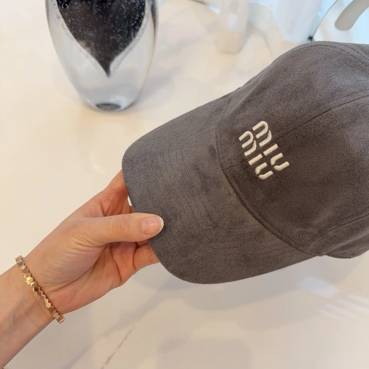 미우미우 모자 81381 Miu Miu Cap 상세 이미지 6