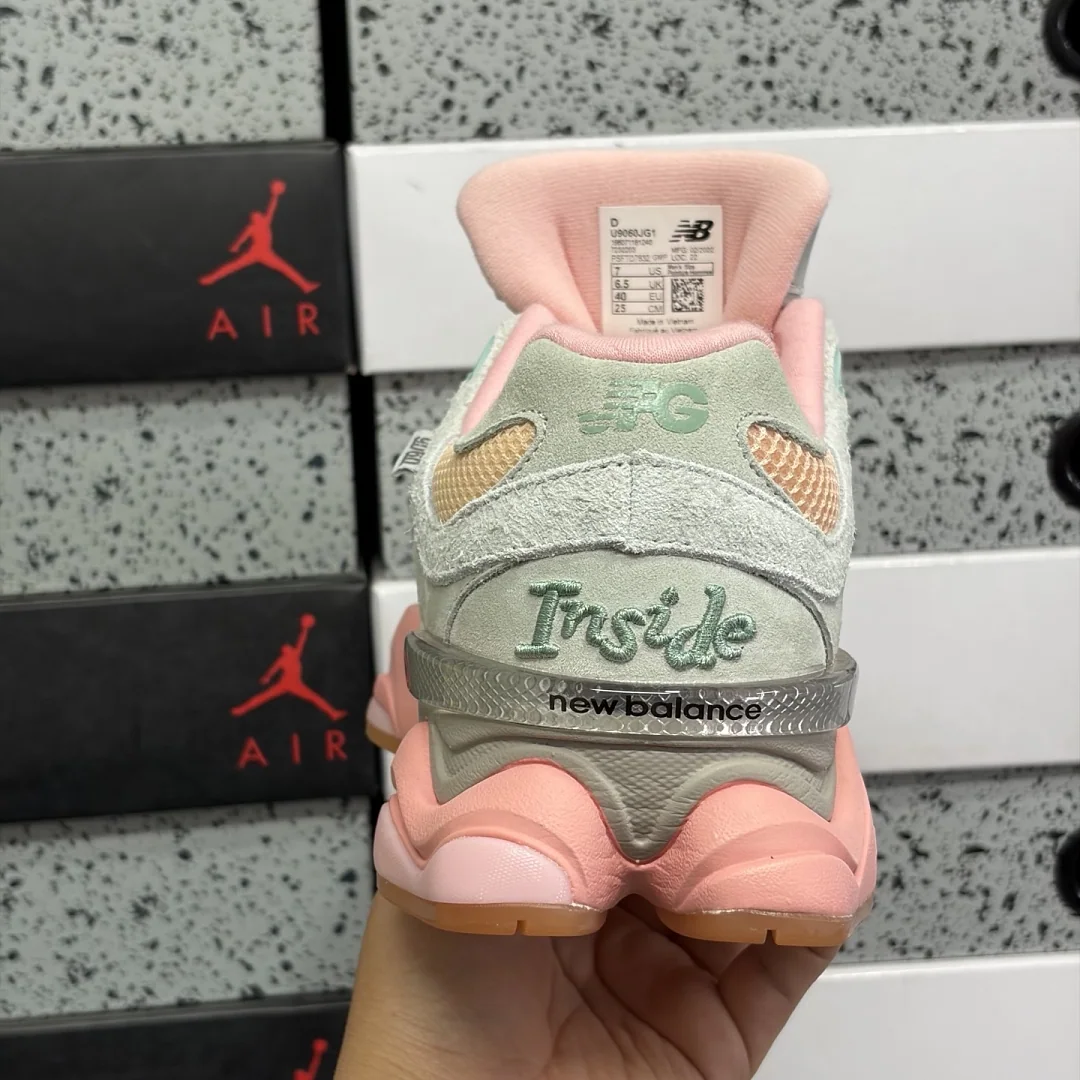 뉴발란스 [C] 9060 그레이 핑크 U9060JG1 202079 New Balance 9060 상세 이미지 10