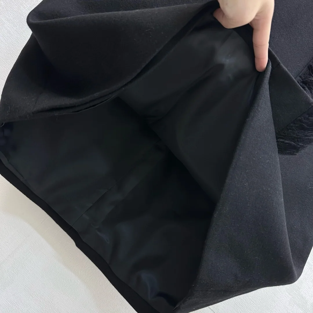 디올 벨트 프린지 미디 스커트 상세 이미지 5