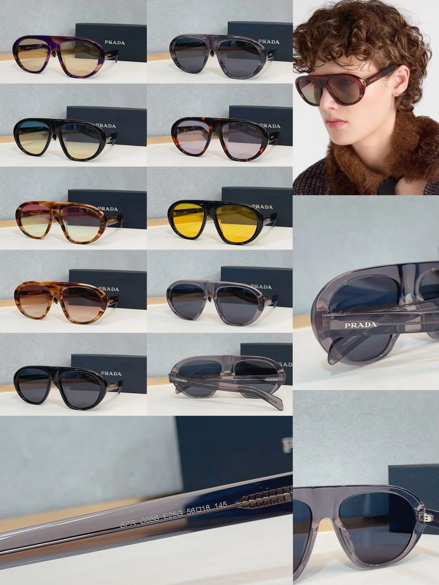프라다 선글라스 74346 Prada Sunglasses 상세 이미지 1