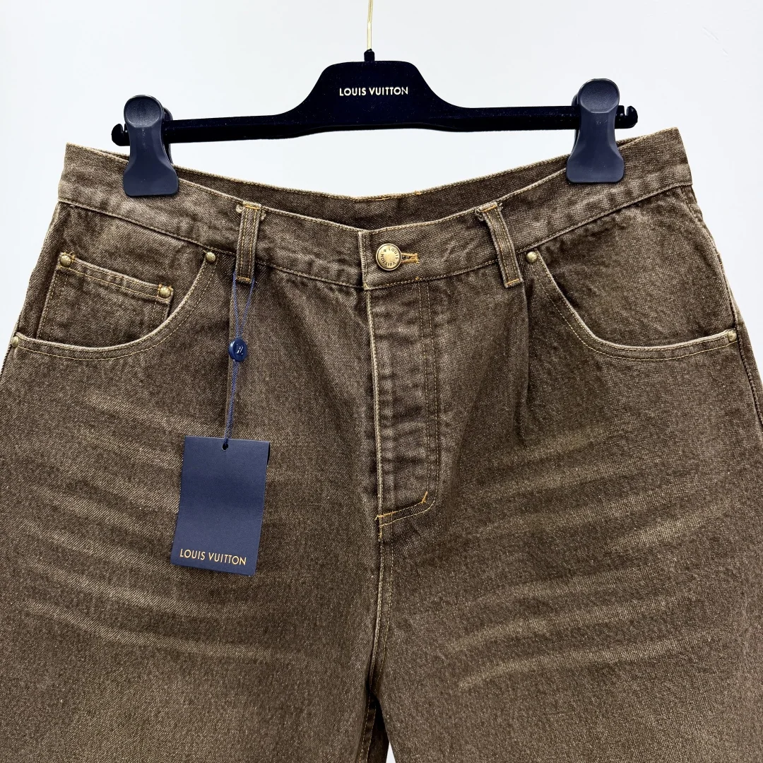 루이비통 SS 워싱 데님 반바지 41409 Louis Vuitton Shorts 상세 이미지 3