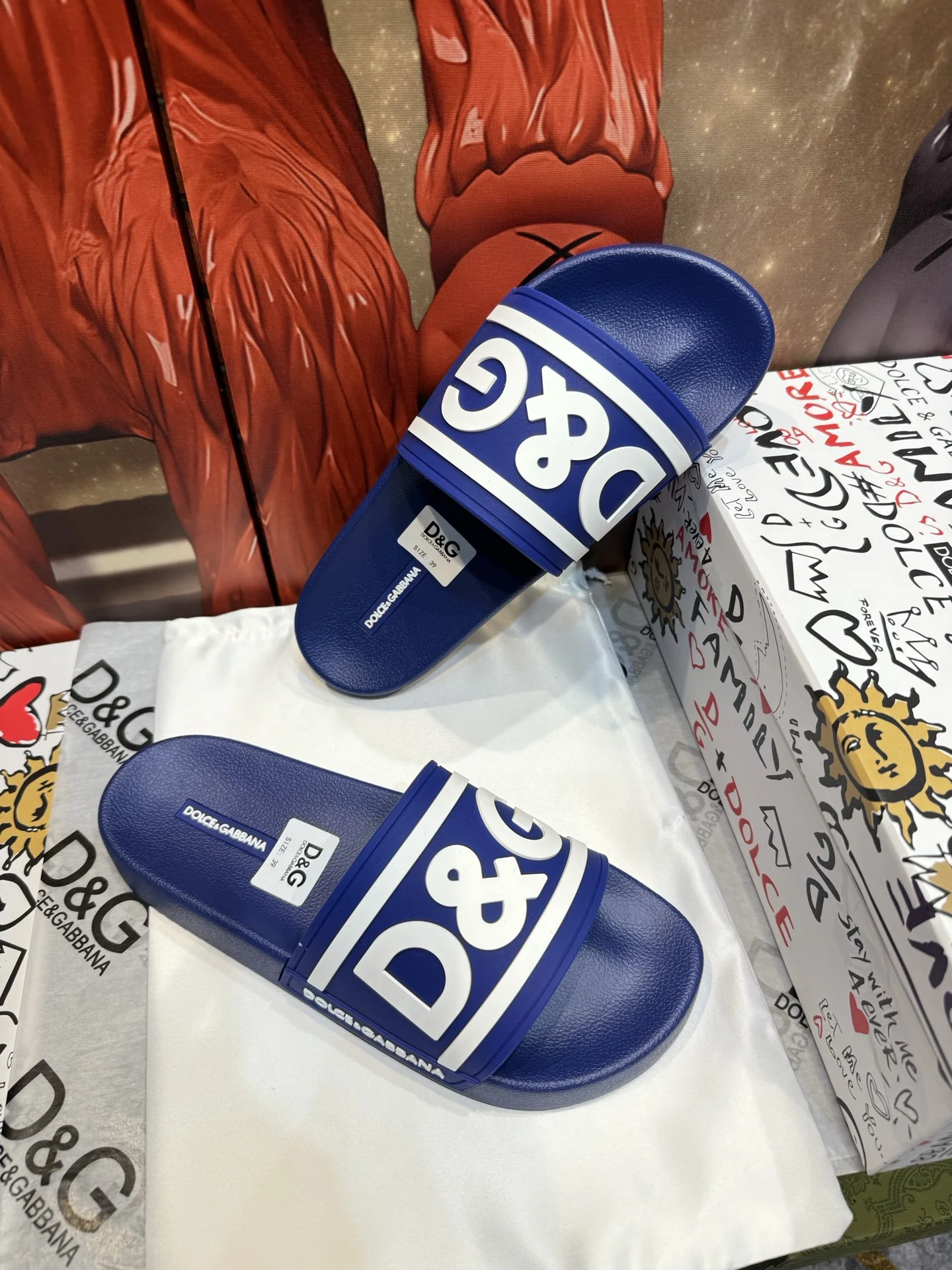 루이비통 PVC 어퍼 남성 샌들 상세 이미지 5