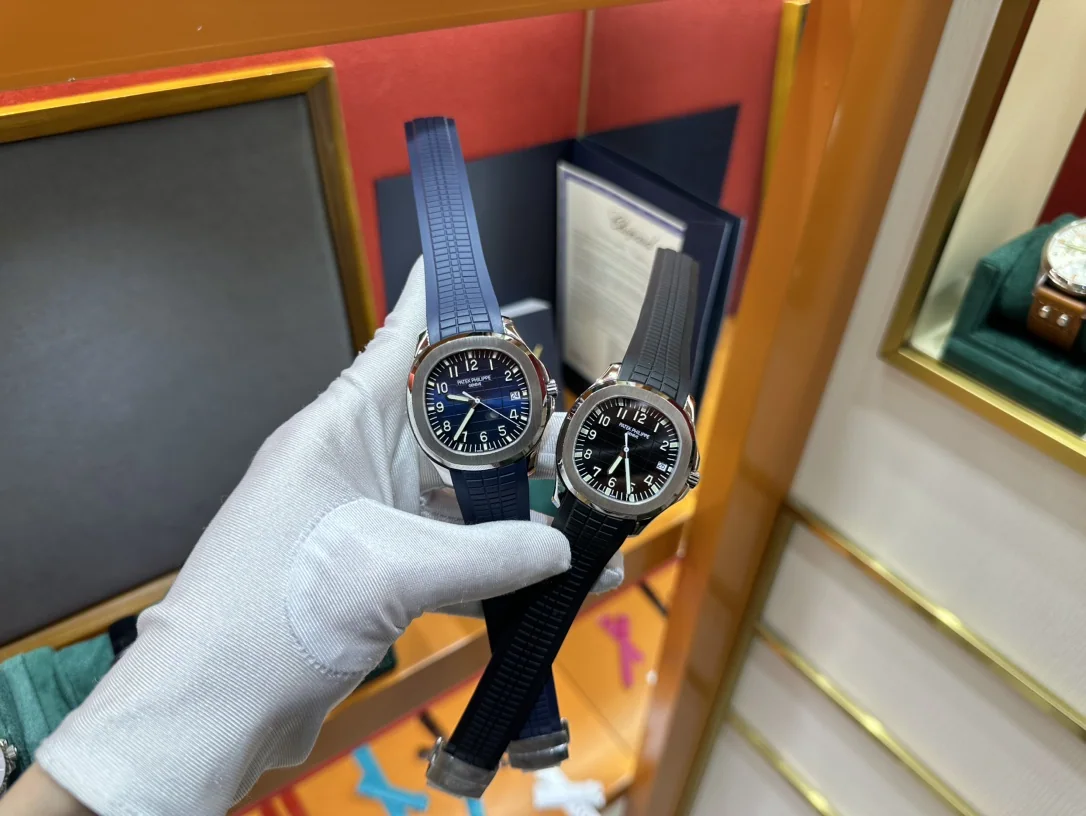 파텍필립 아쿠아넛 5168 G 자동 그레이 다이얼 PPF 공장 레플리카 44183 Patek Philippe 상세 이미지 5