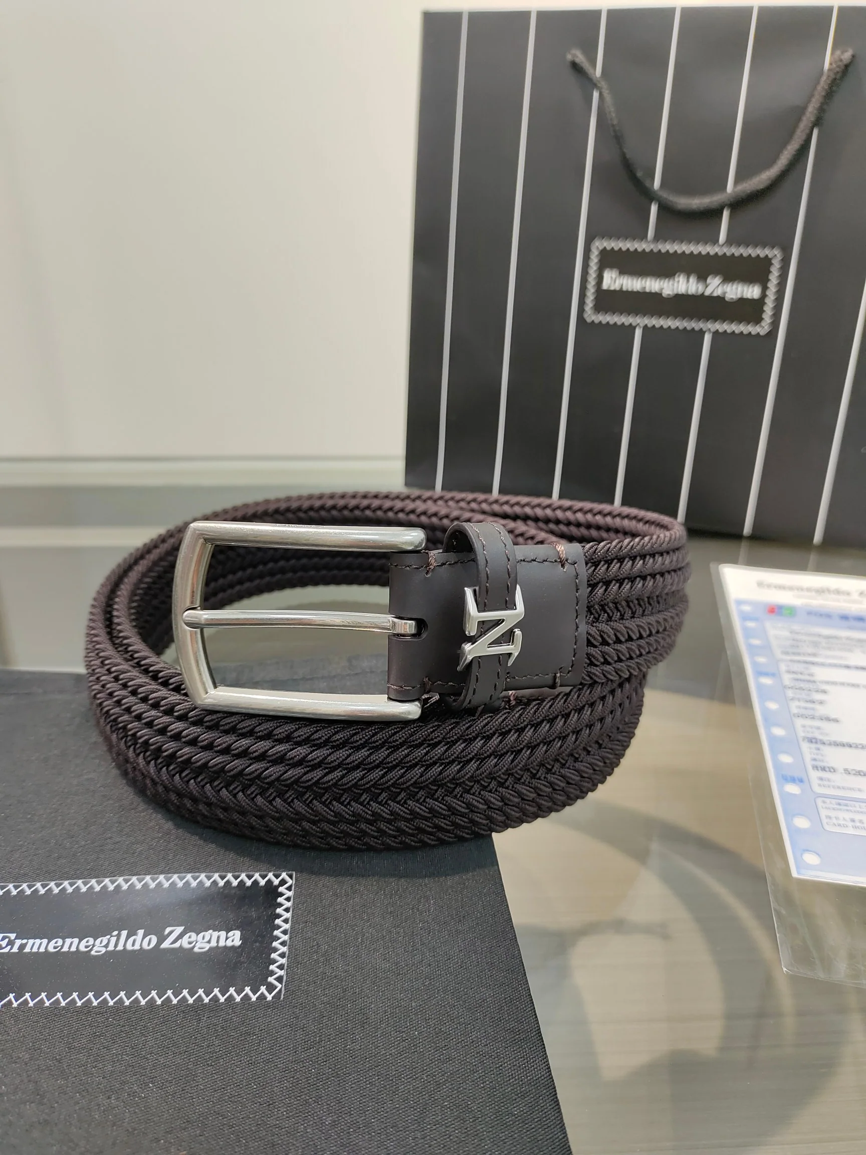 제냐 벨트 59254 Zegna Belt 상세 이미지 1