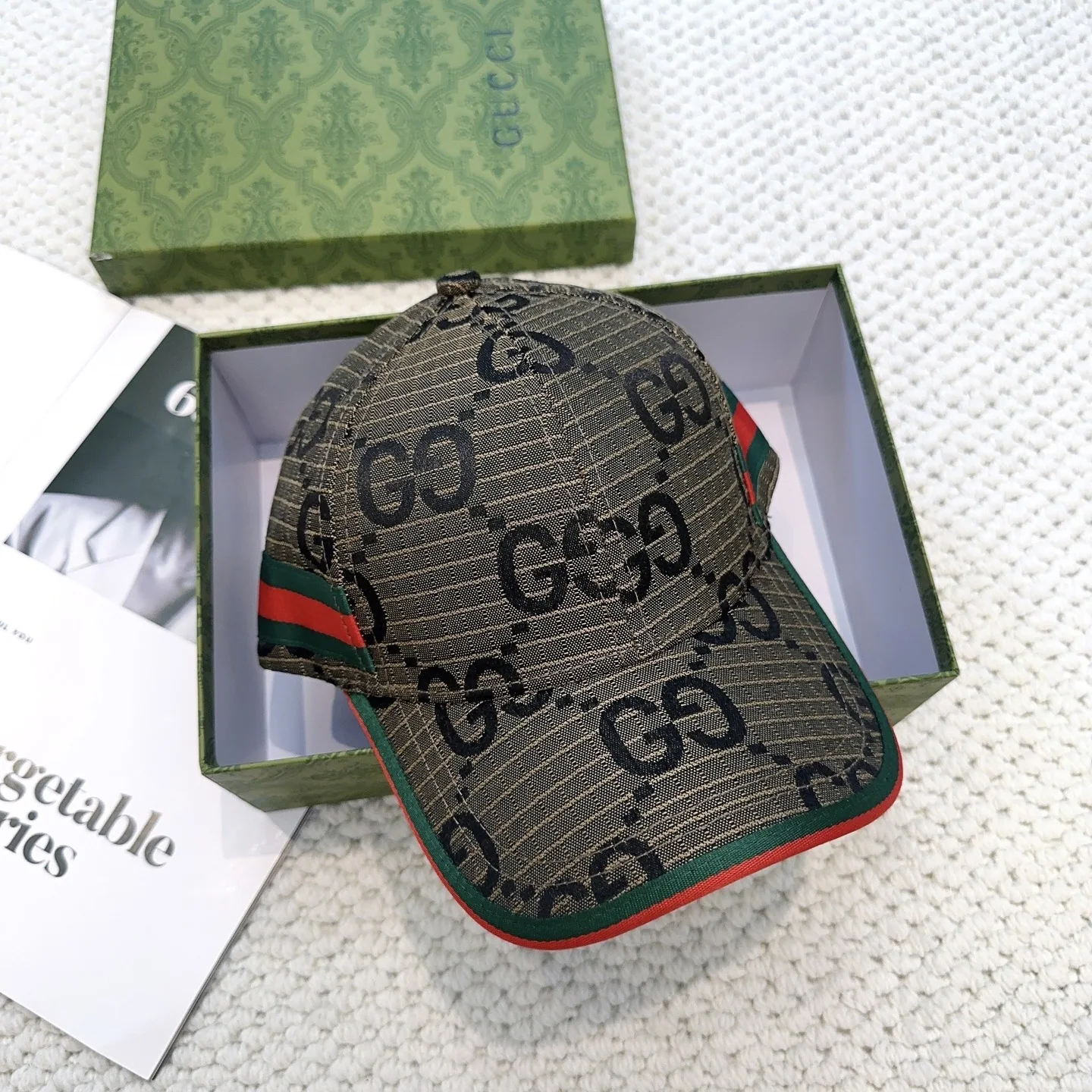 구찌 모자 78352 Gucci Cap 상세 이미지 5