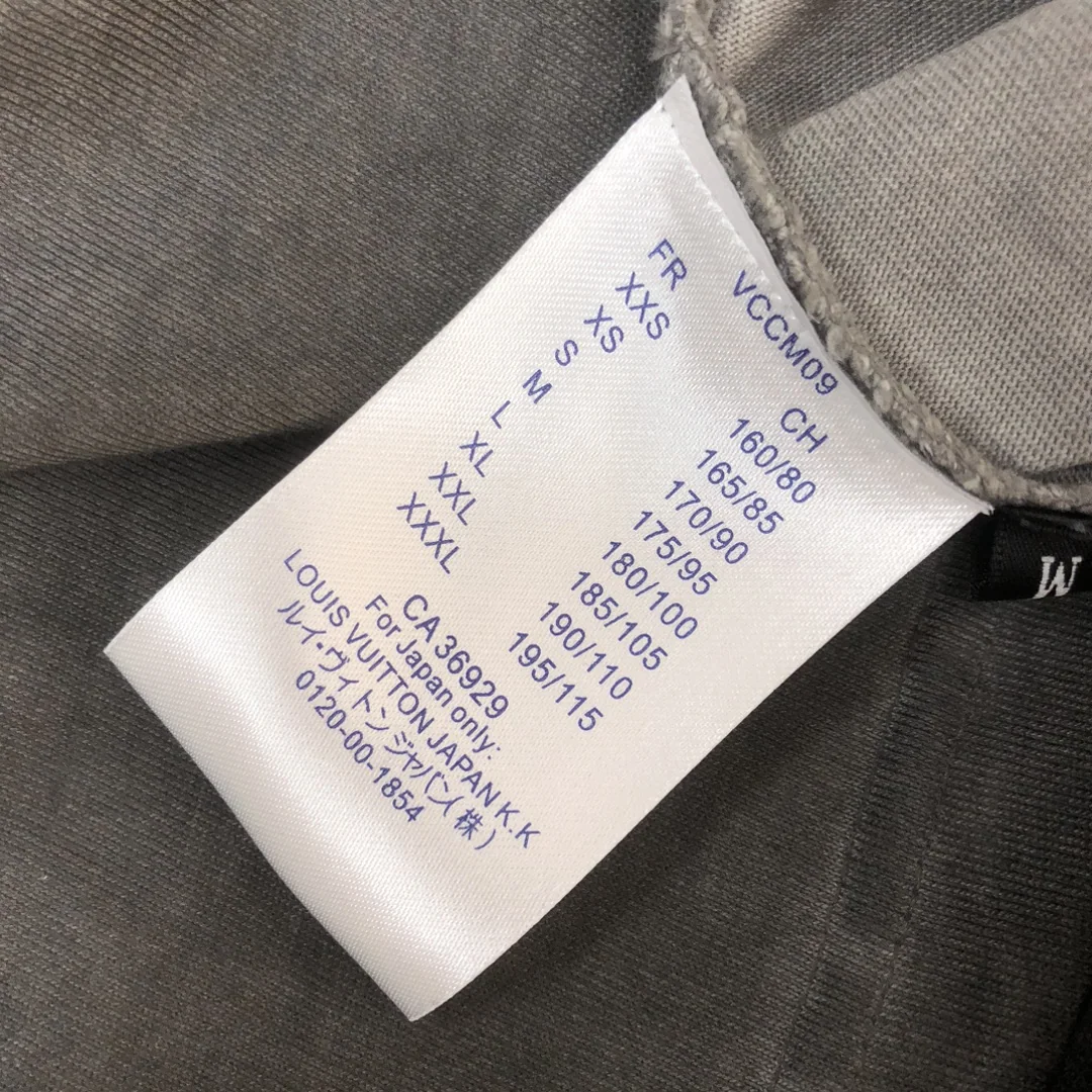 루이비통 여성 빈티지 워싱 반팔 티셔츠 상세 이미지 8