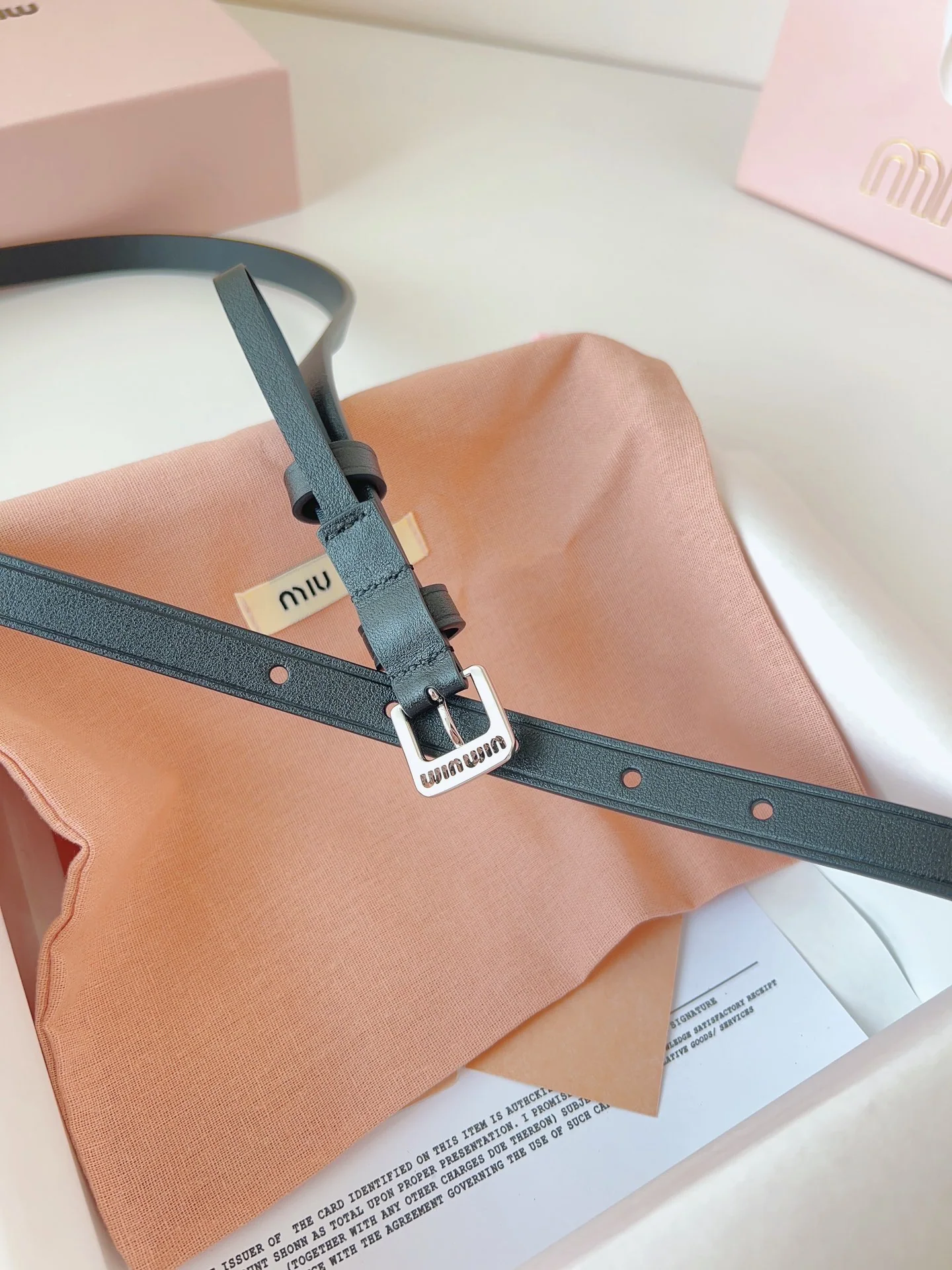 미우미우 벨트 57818 Miu Miu Belt 상세 이미지 8