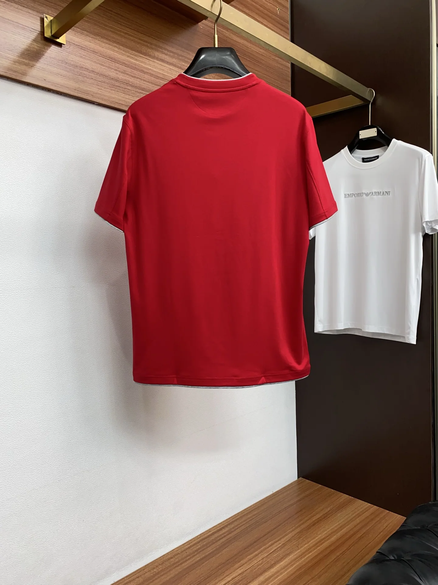 브루넬로쿠치넬리 면 크루넥 반팔 티셔츠 M-3 XL 상세 이미지 10