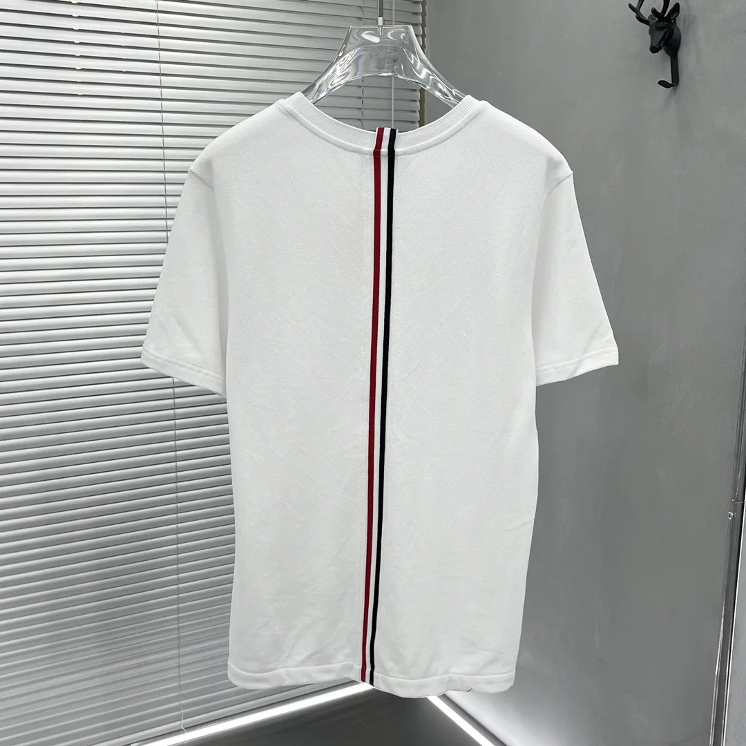 톰브라운 피케 크루넥 반팔 셔츠 상세 이미지 9