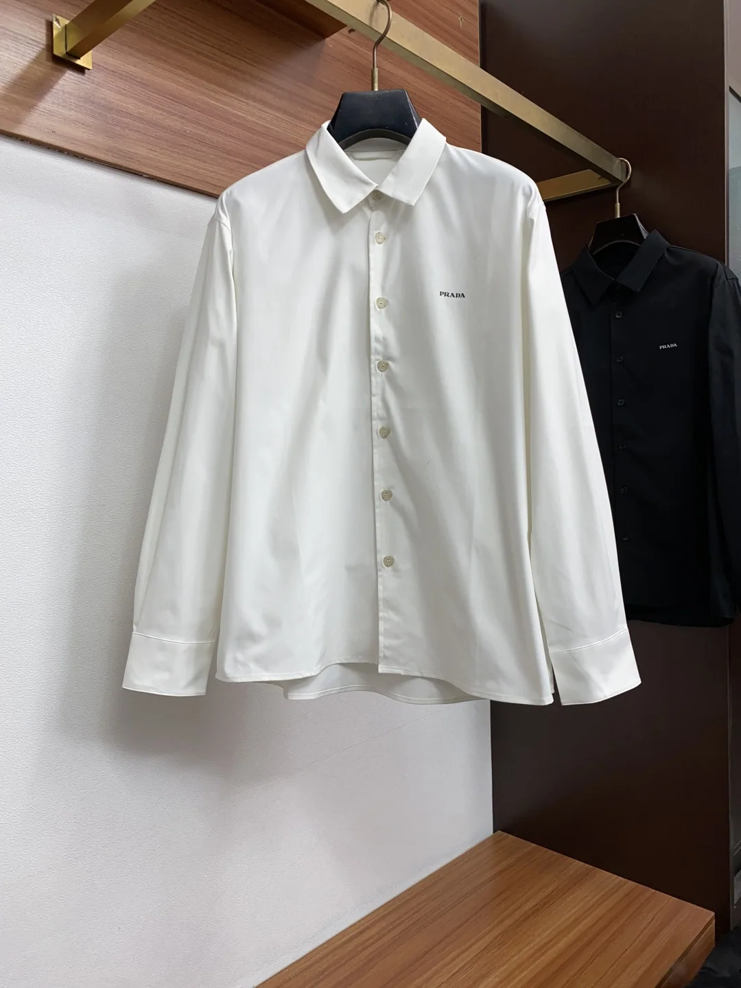 프라다 남성 캐주얼 긴팔 셔츠 156671