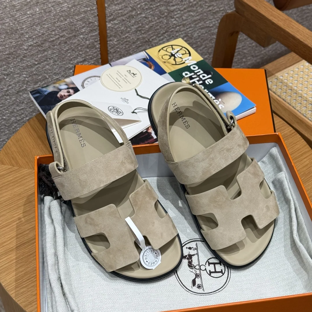 에르메스 지니어스 린넨 여성 샌들 8437 상세 이미지 3