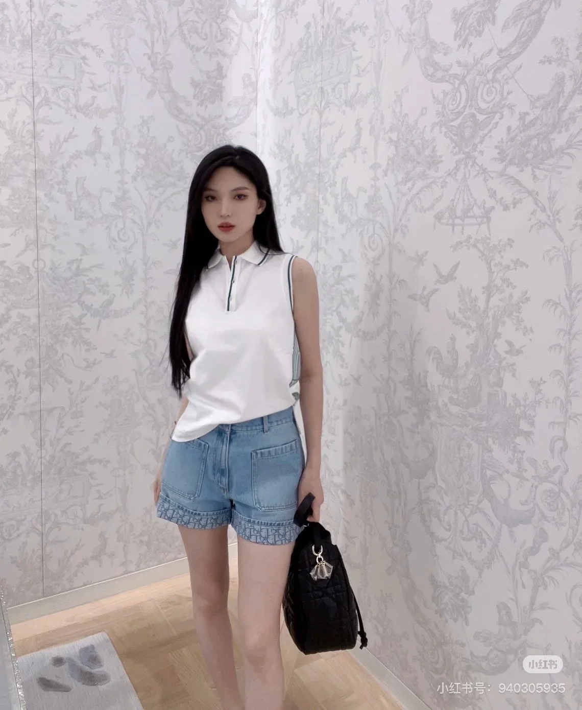 디올 크로셰 팬츠 세트 상세 이미지 5