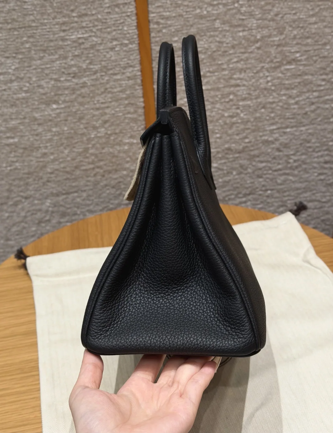 에르메스 버킨 25 토고 가죽 가방 상세 이미지 4