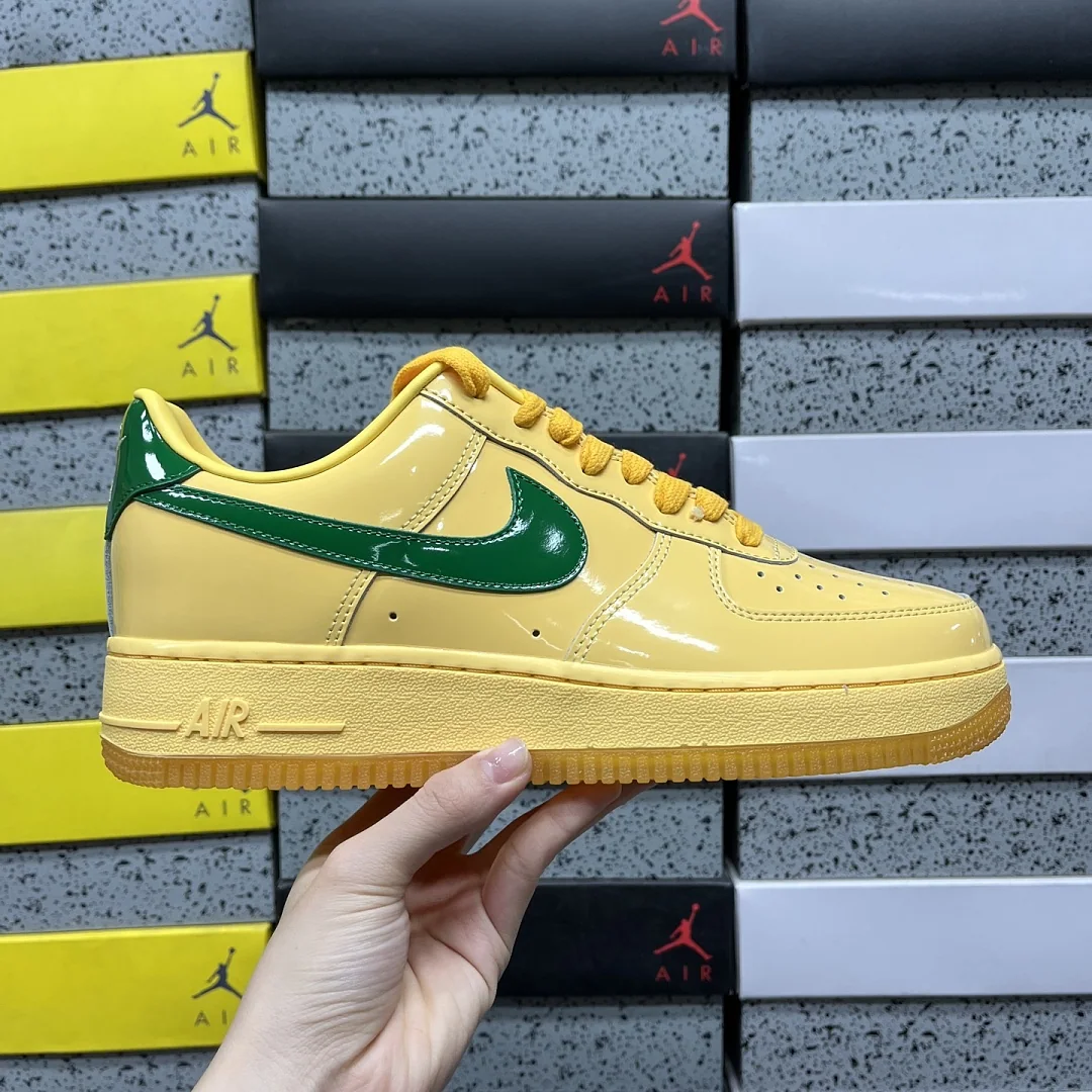 나이키 [GX] 에어 포스 1 로우 IO4489-700 202026 Nike Air Force 1 Low Patent Leather Topaz 상세 이미지 5
