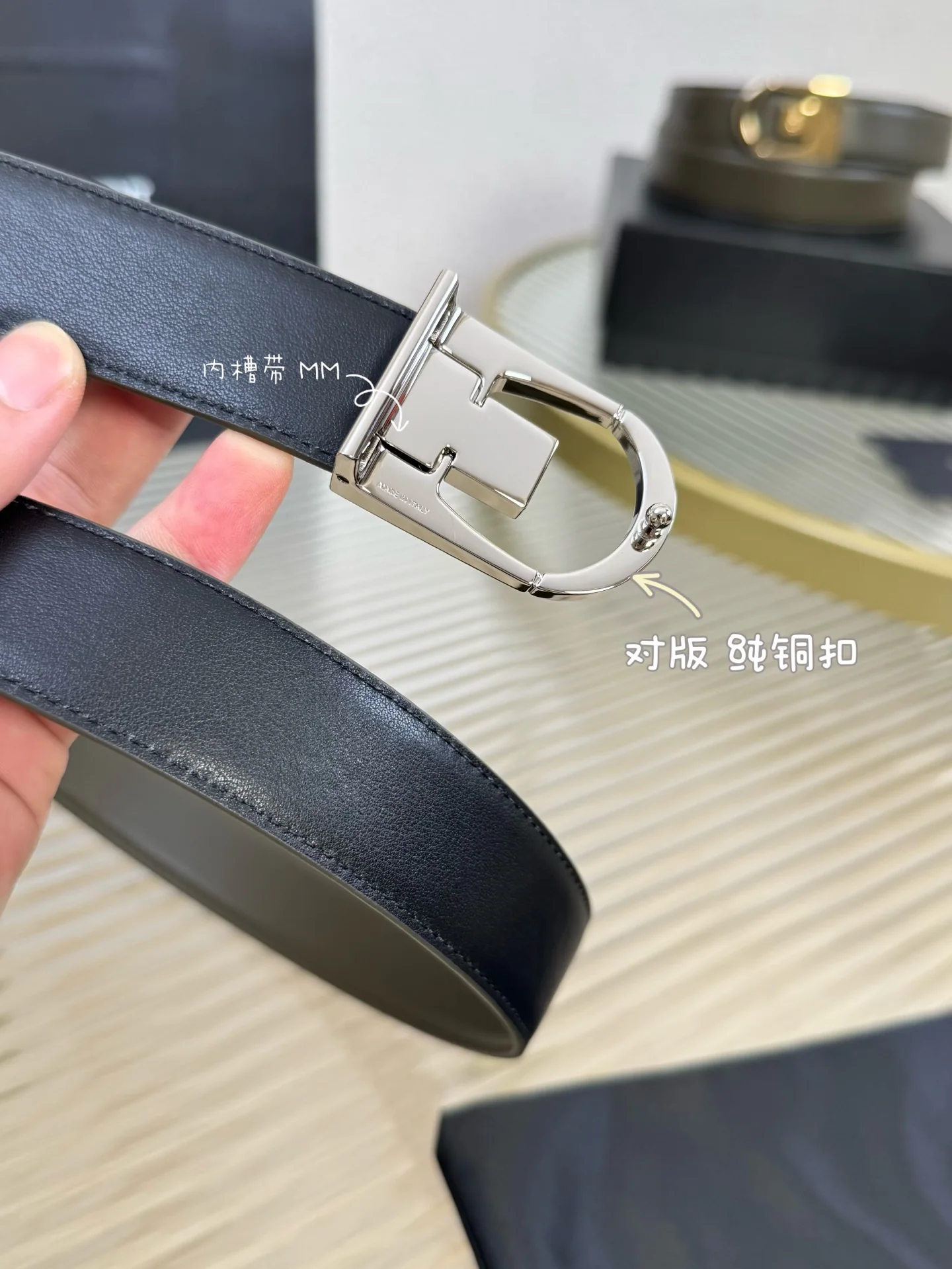 생로랑 벨트 58386 Saint Laurent Belt 상세 이미지 5