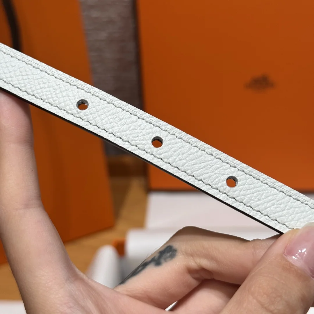 에르메스 마이용H 양면 가죽 벨트 상세 이미지 3