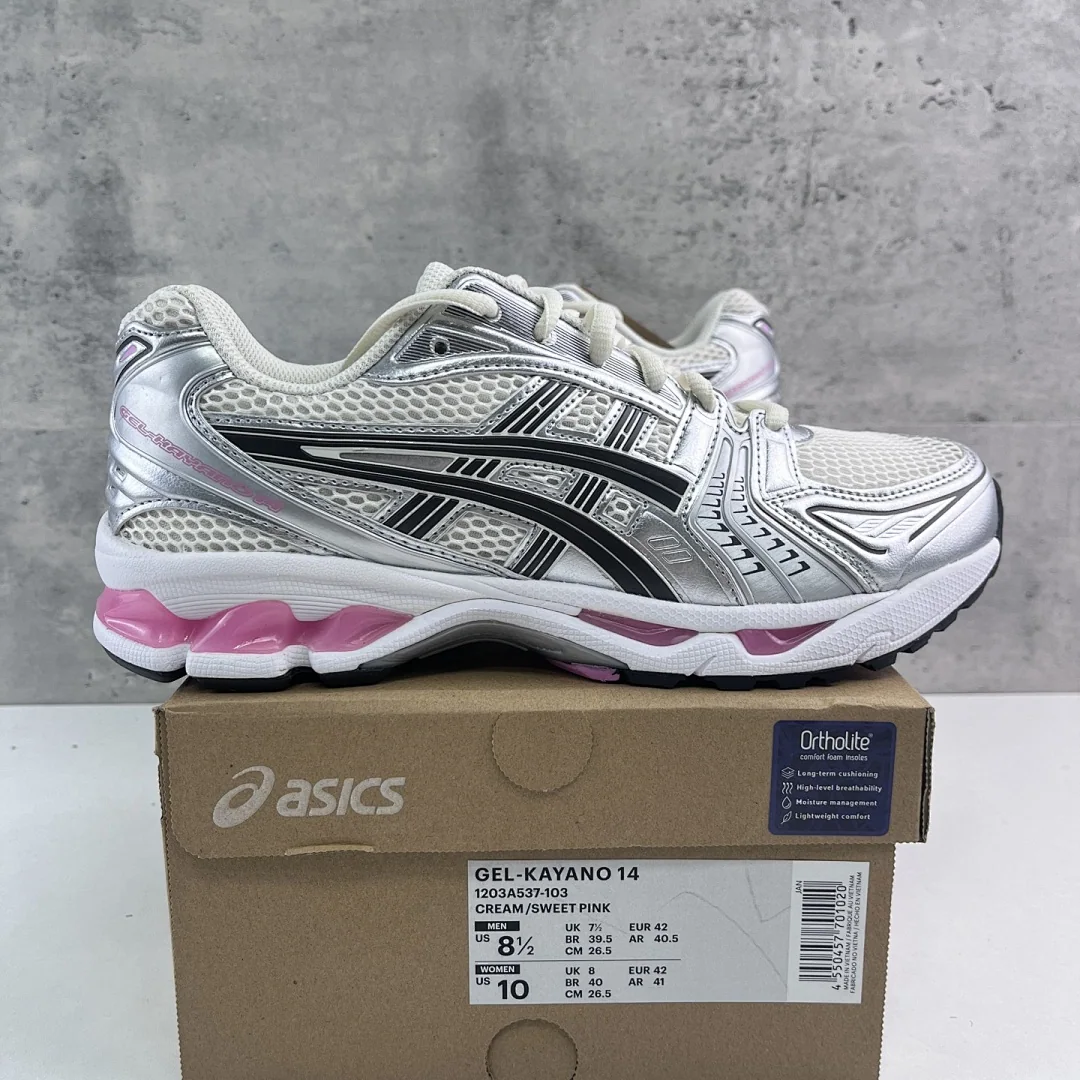 아식스 [TOP] 젤 카야노 14 1203A537-103 200247 Asics Gel-Kayano 14 Cream Sweet Pink