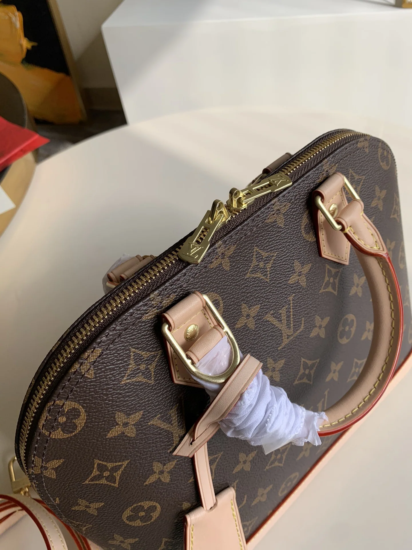 루이비통 모노그램 캔버스 핸드백 M53151 상세 이미지 7