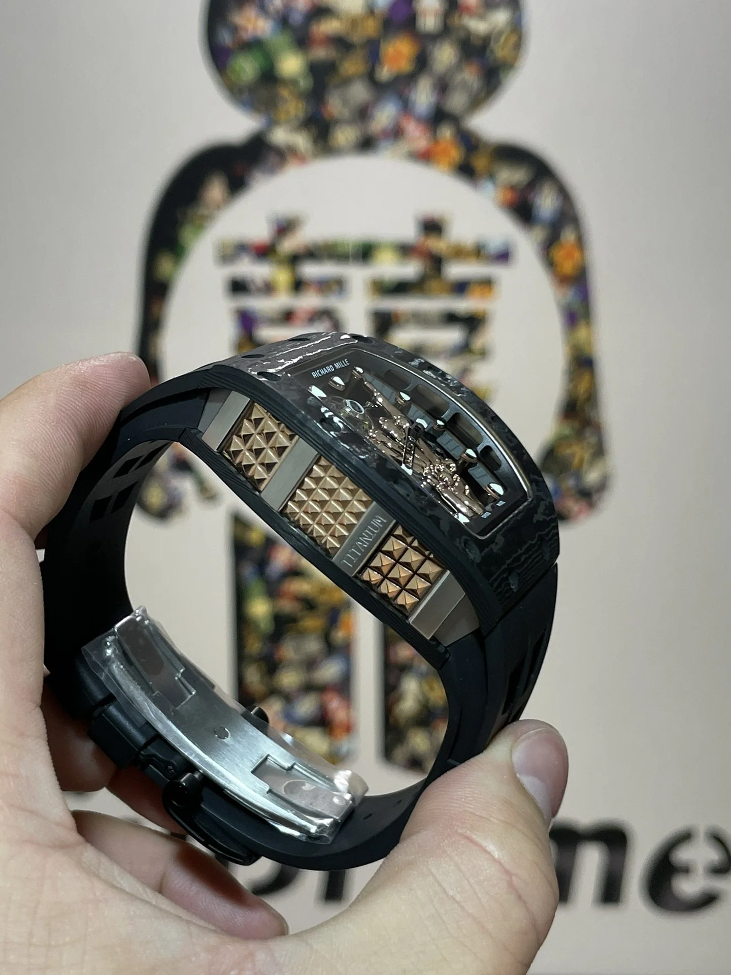 리차드밀 RM066 투르비용 NTPT 카본 TPT 카본 남성 시계 레플리카 44894 Richard Mille 상세 이미지 7