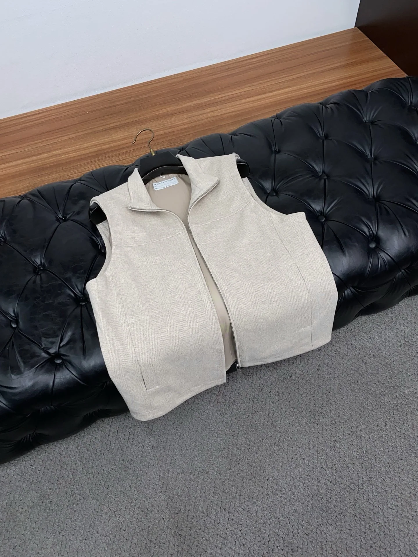 브루넬로쿠치넬리 남성 슬림핏 캐주얼 조끼 상세 이미지 6