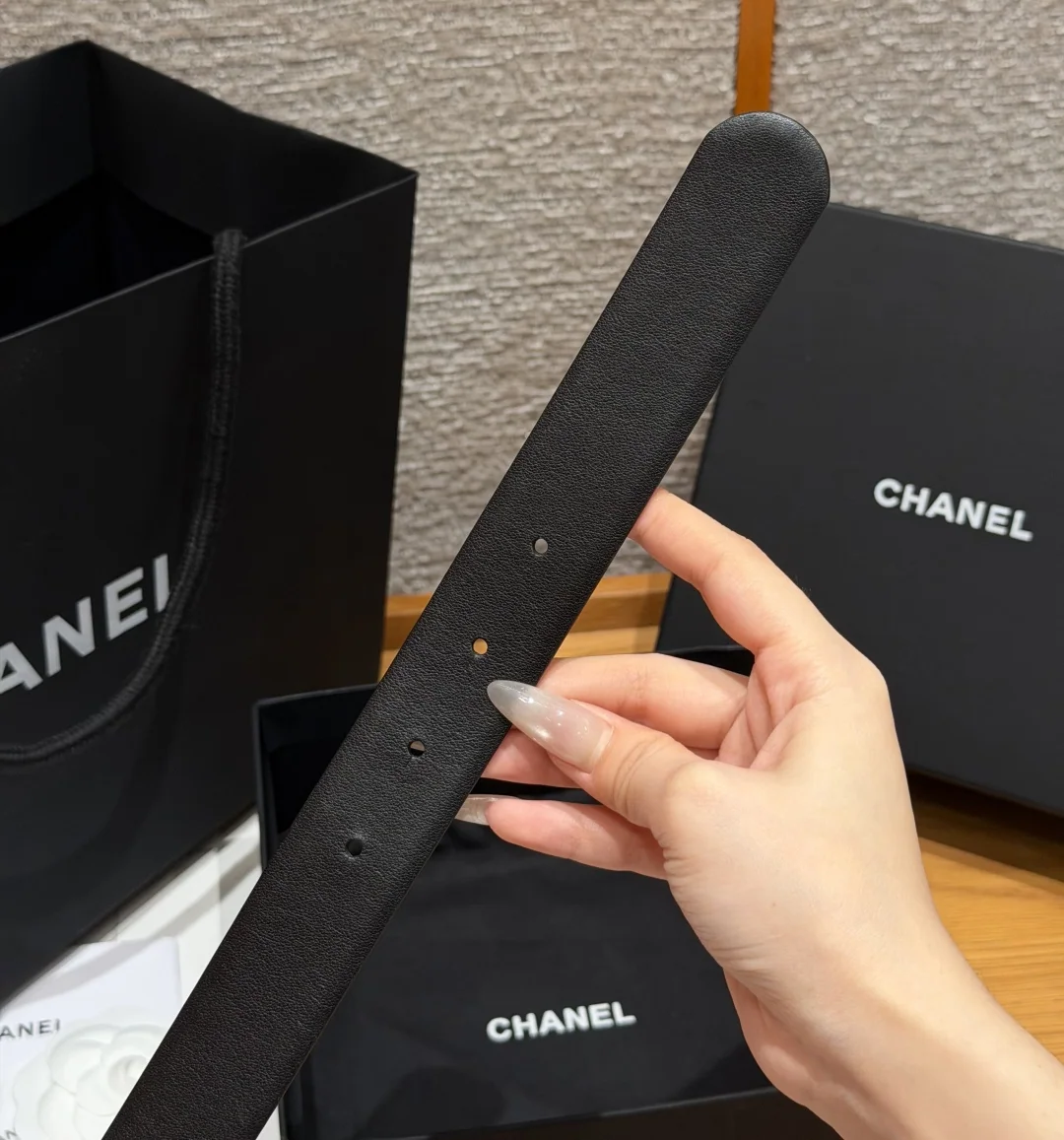 샤넬 리버시블 카프스킨 벨트 상세 이미지 7