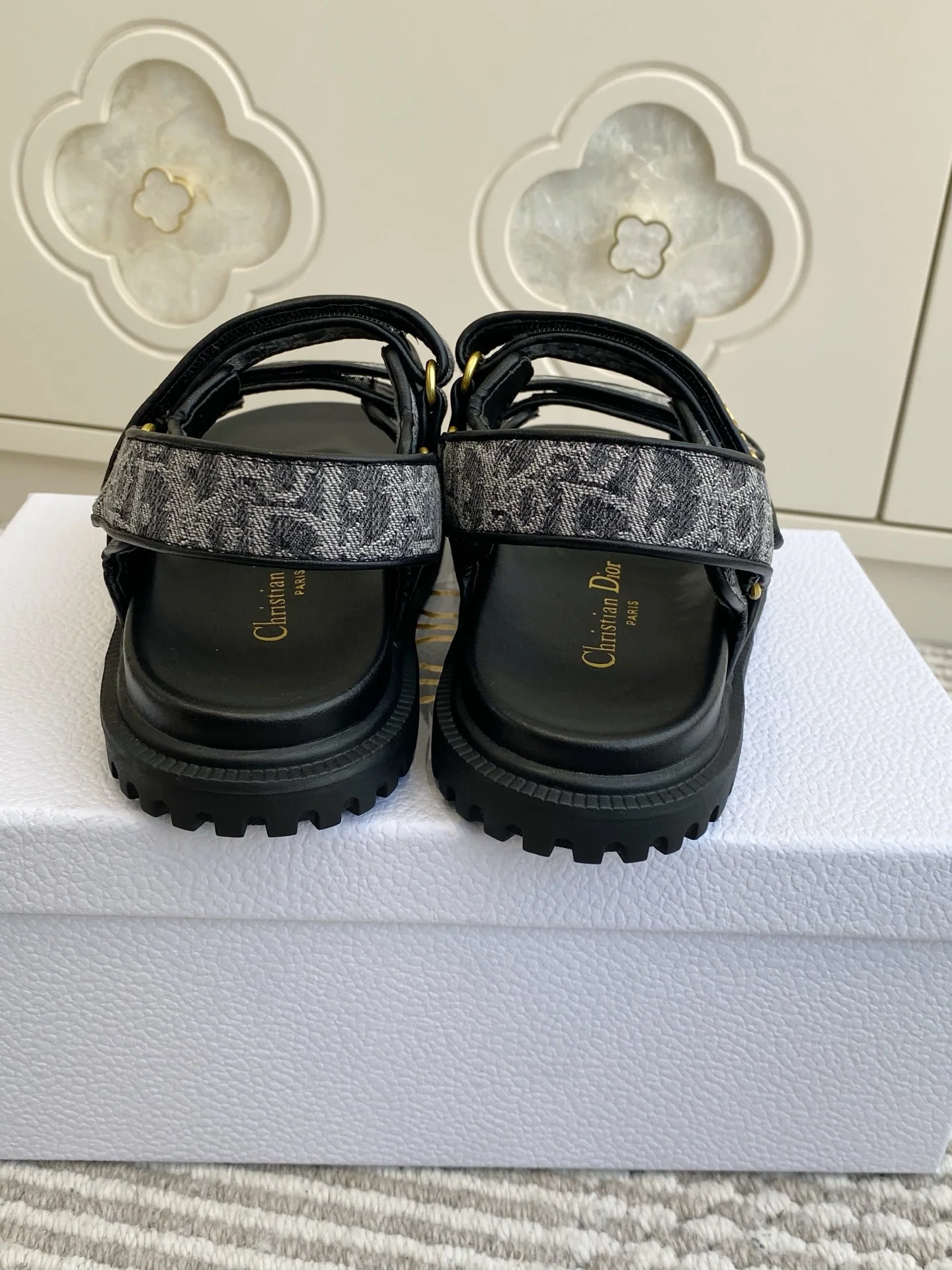 디올 락트 플랫폼 벨크로 샌들 상세 이미지 8
