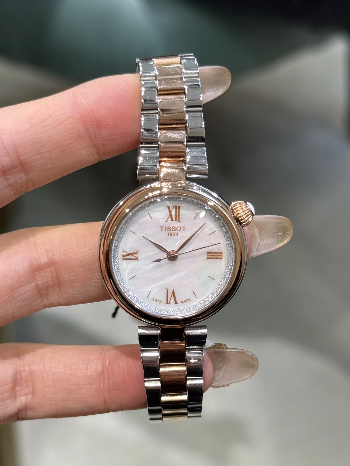티쏘 T152 316 L 스틸 사파이어 쿼츠 여성 시계 레플리카 45552 Tissot 상세 이미지 6
