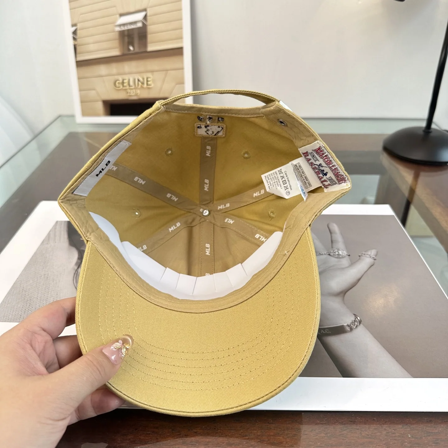 MLB 3D LA 자수 베이스볼 캡 상세 이미지 9