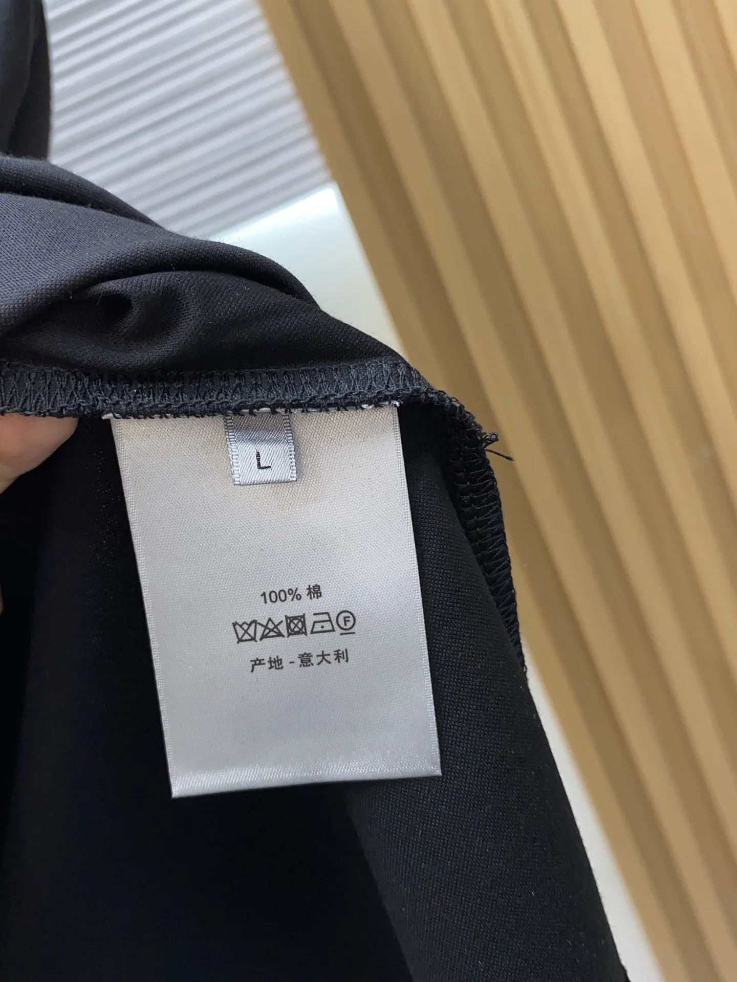 디올 크루넥 반팔 티셔츠 상세 이미지 7