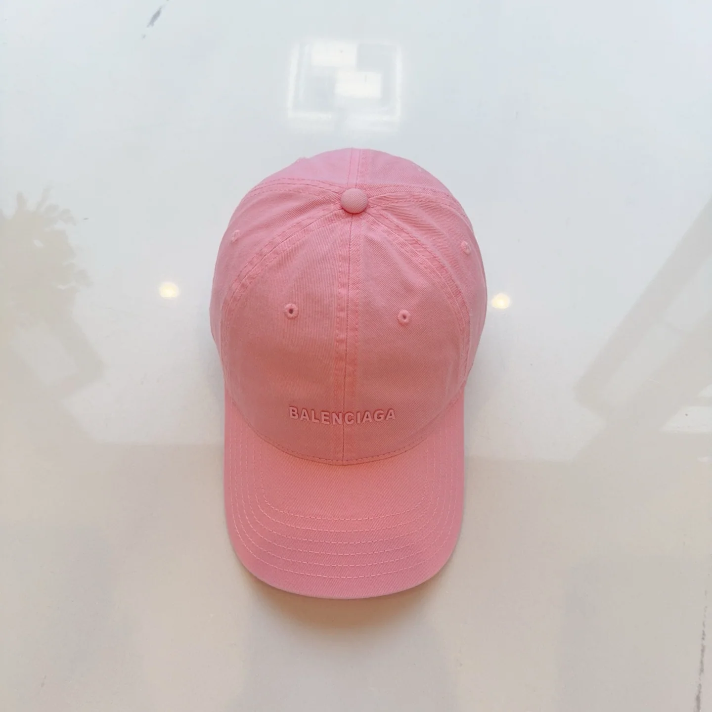 발렌시아가 컬러풀 베이스볼 모자 상세 이미지 2