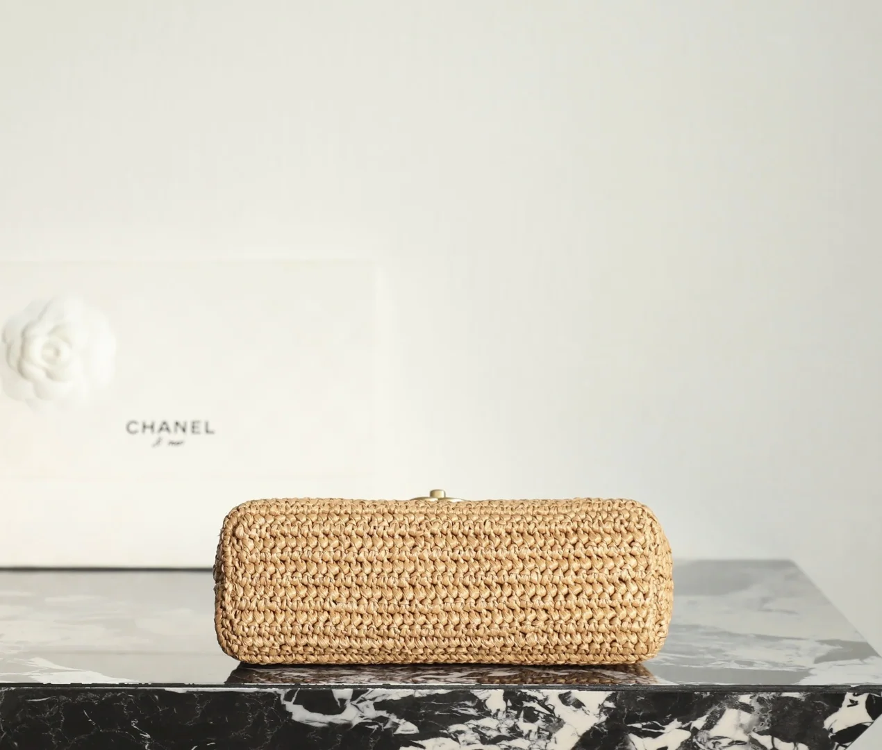 샤넬 켈리 밀짚 가방 C-051 상세 이미지 7
