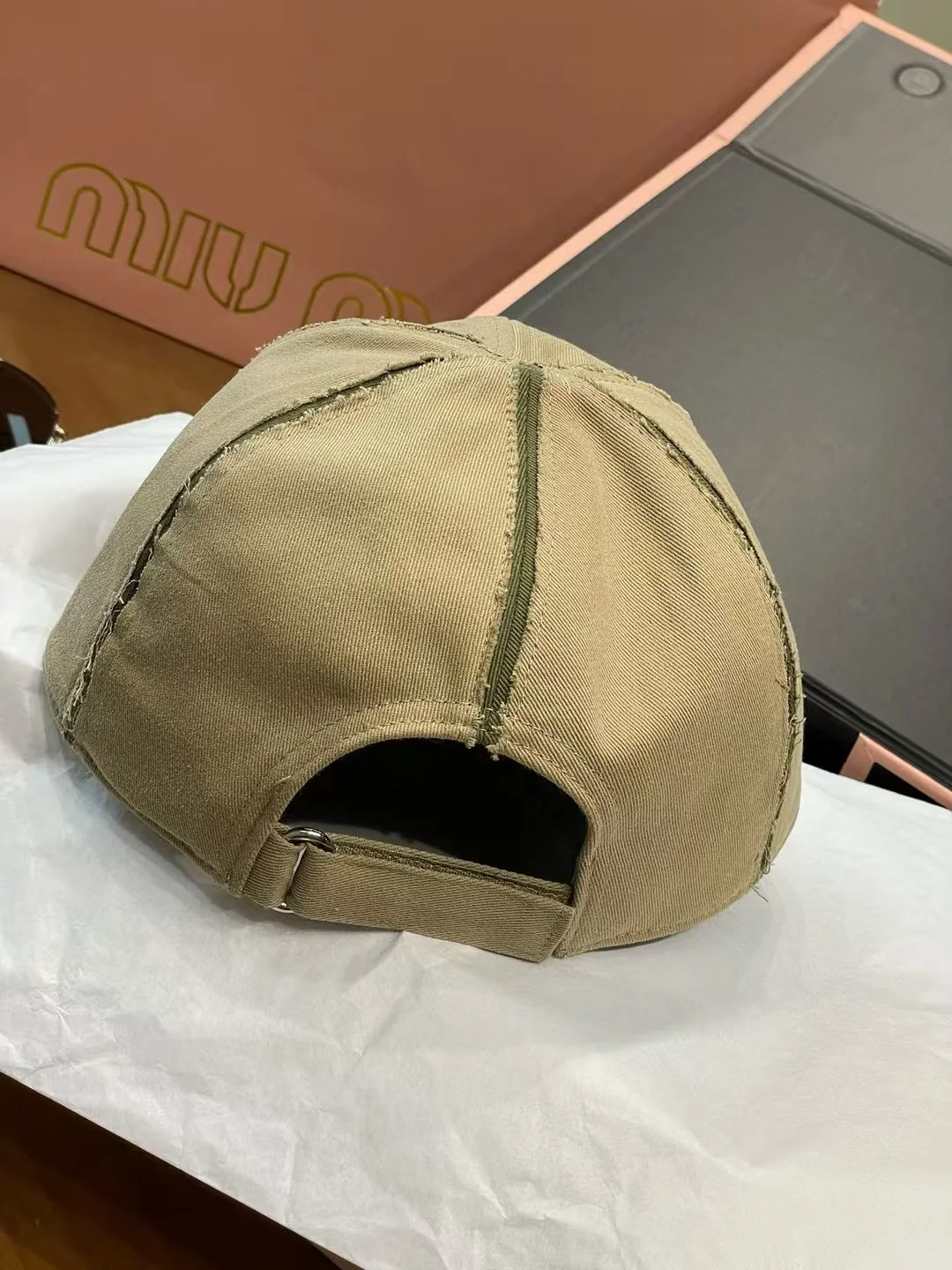 미우미우 모자 80906 Miu Miu Cap 상세 이미지 7