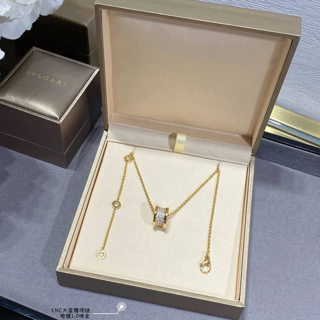 불가리 골드 CNC 가공 목걸이 레플리카 상세 이미지 6