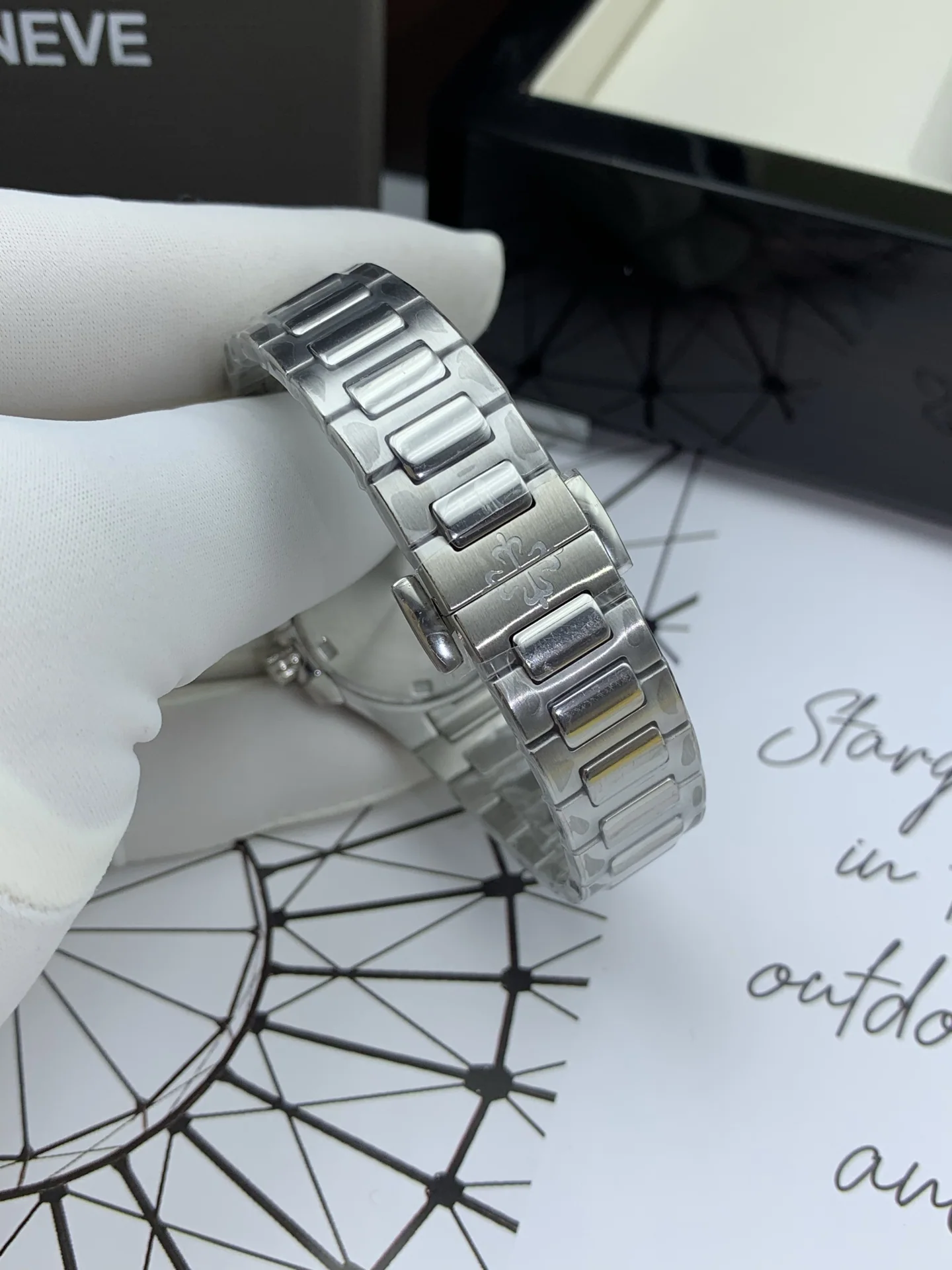 파텍필립 노틸러스 다이아 스틸 여성용 레플리카 44190 Patek Philippe 상세 이미지 9