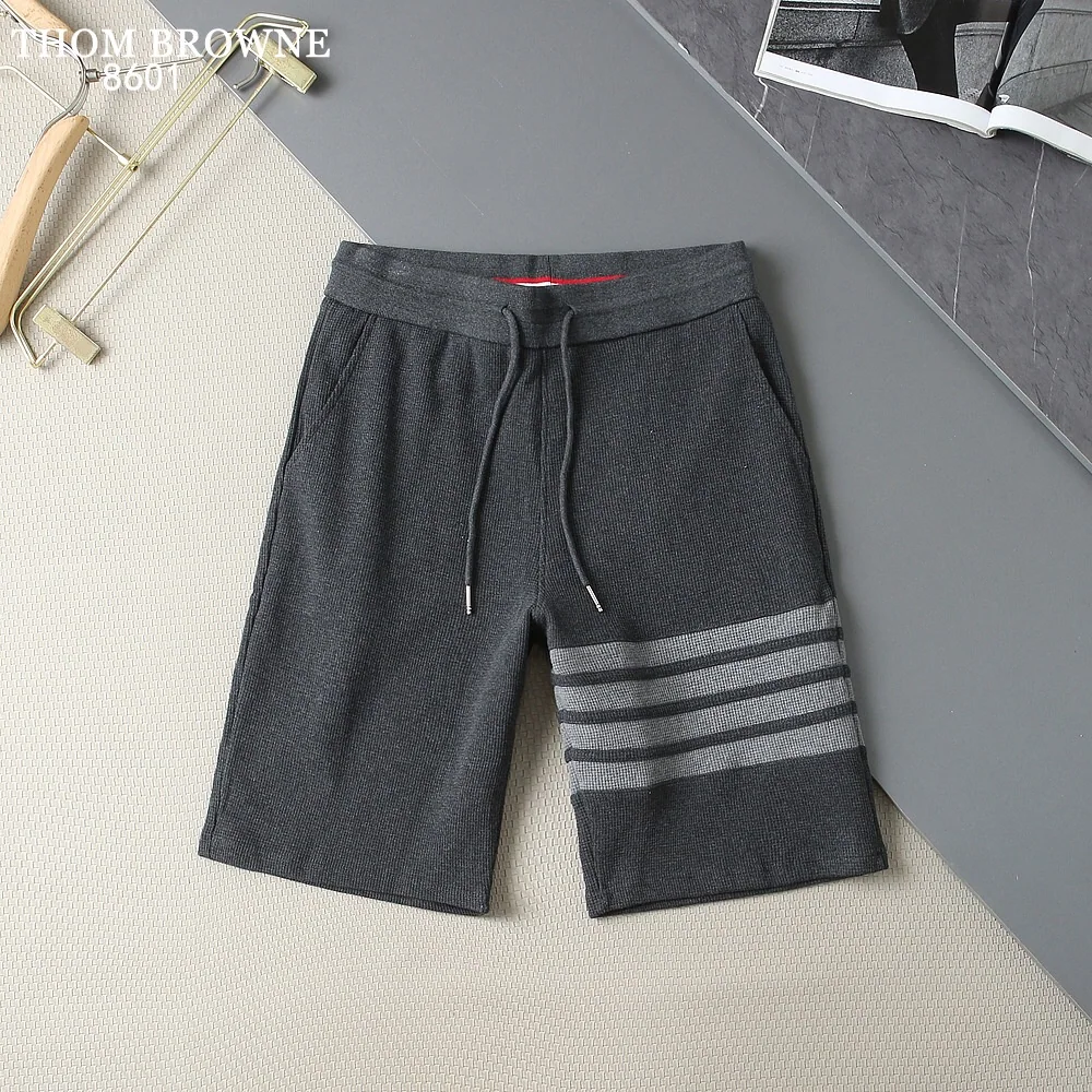 톰브라운 와플 소재 남성 반바지 상세 이미지 1